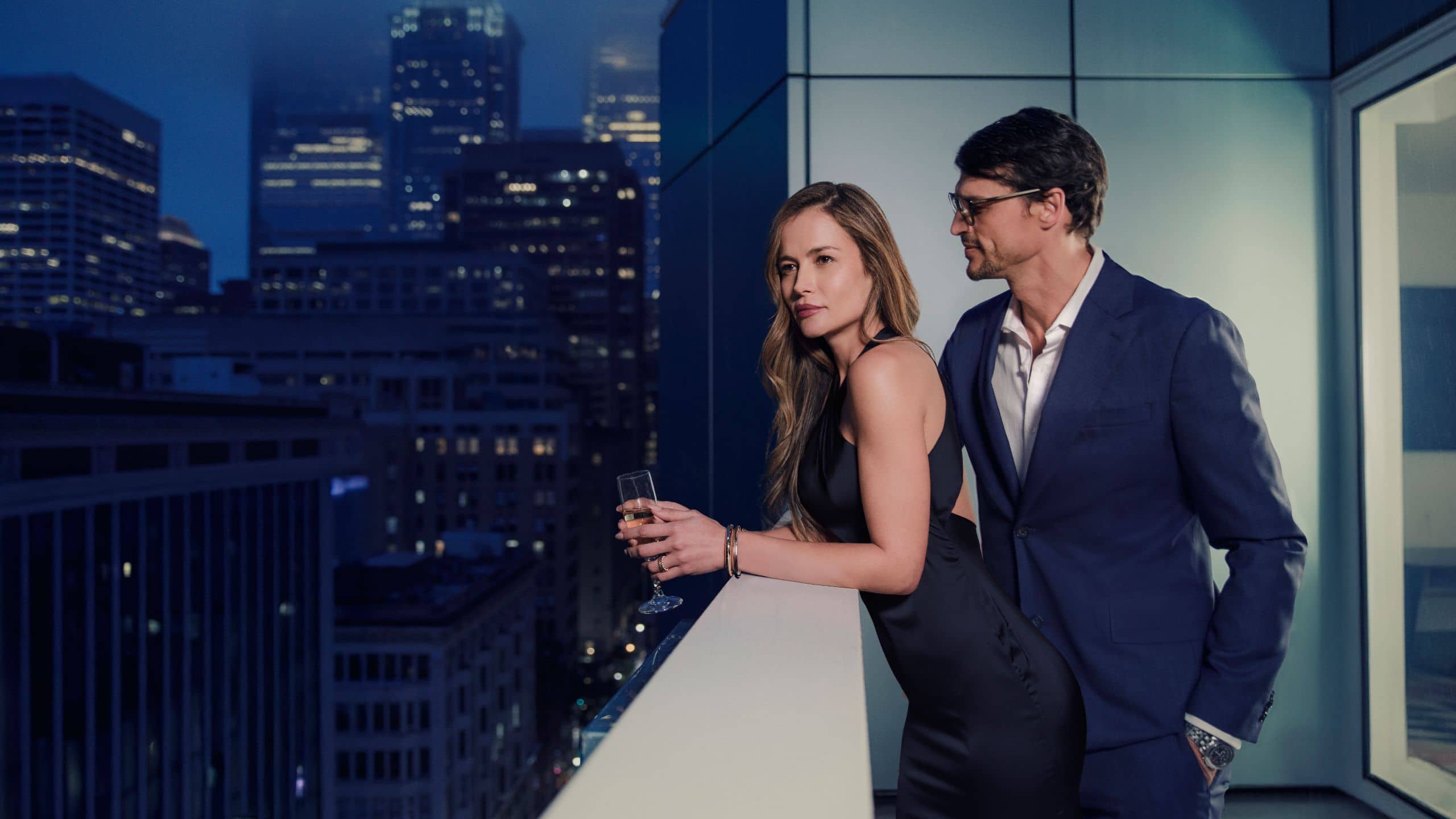 Hyatt Centric Center City Philadelphia Balcony Couple