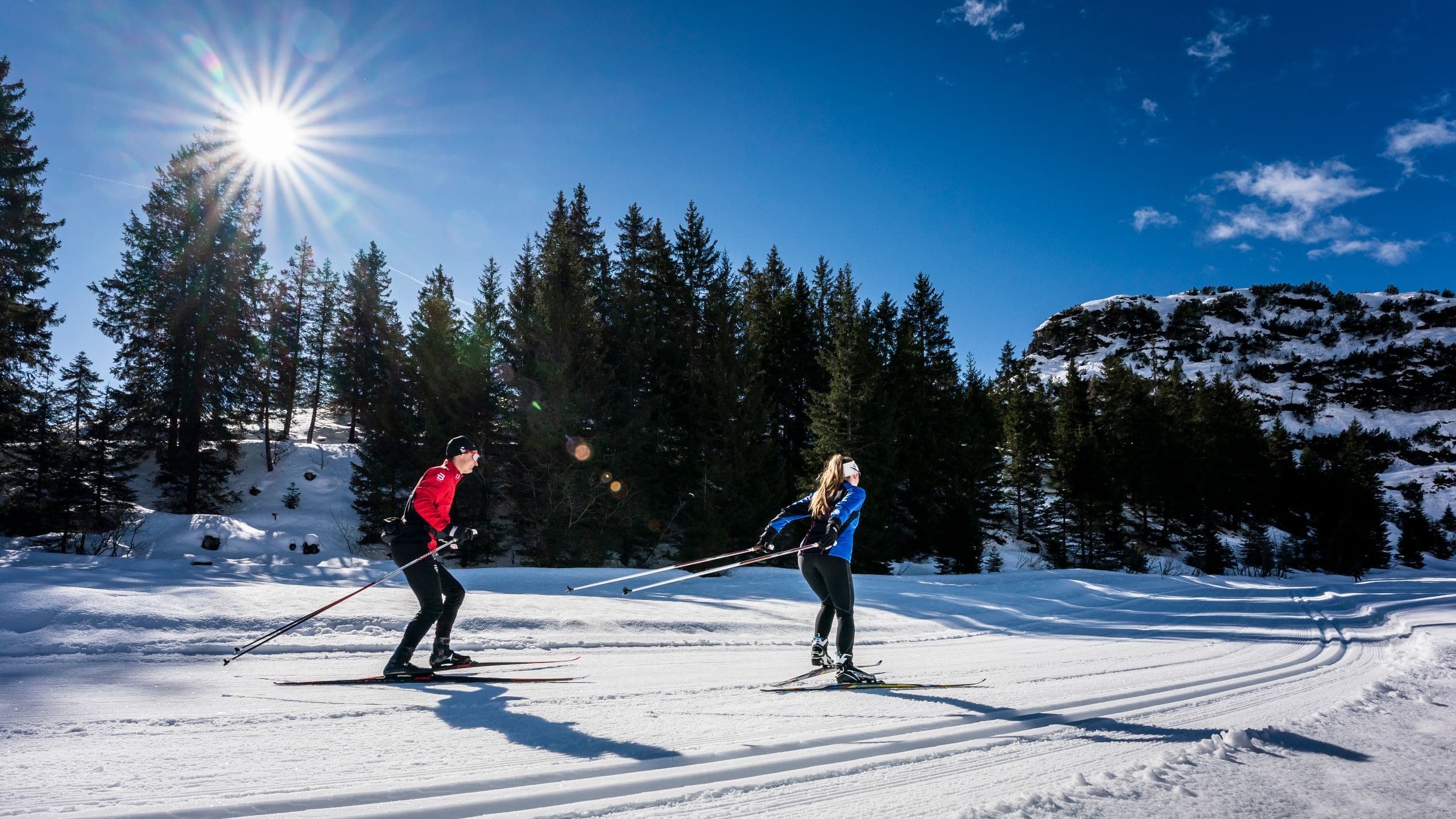 Me and All Hotel Flims Wintersport Cross Country Skiing