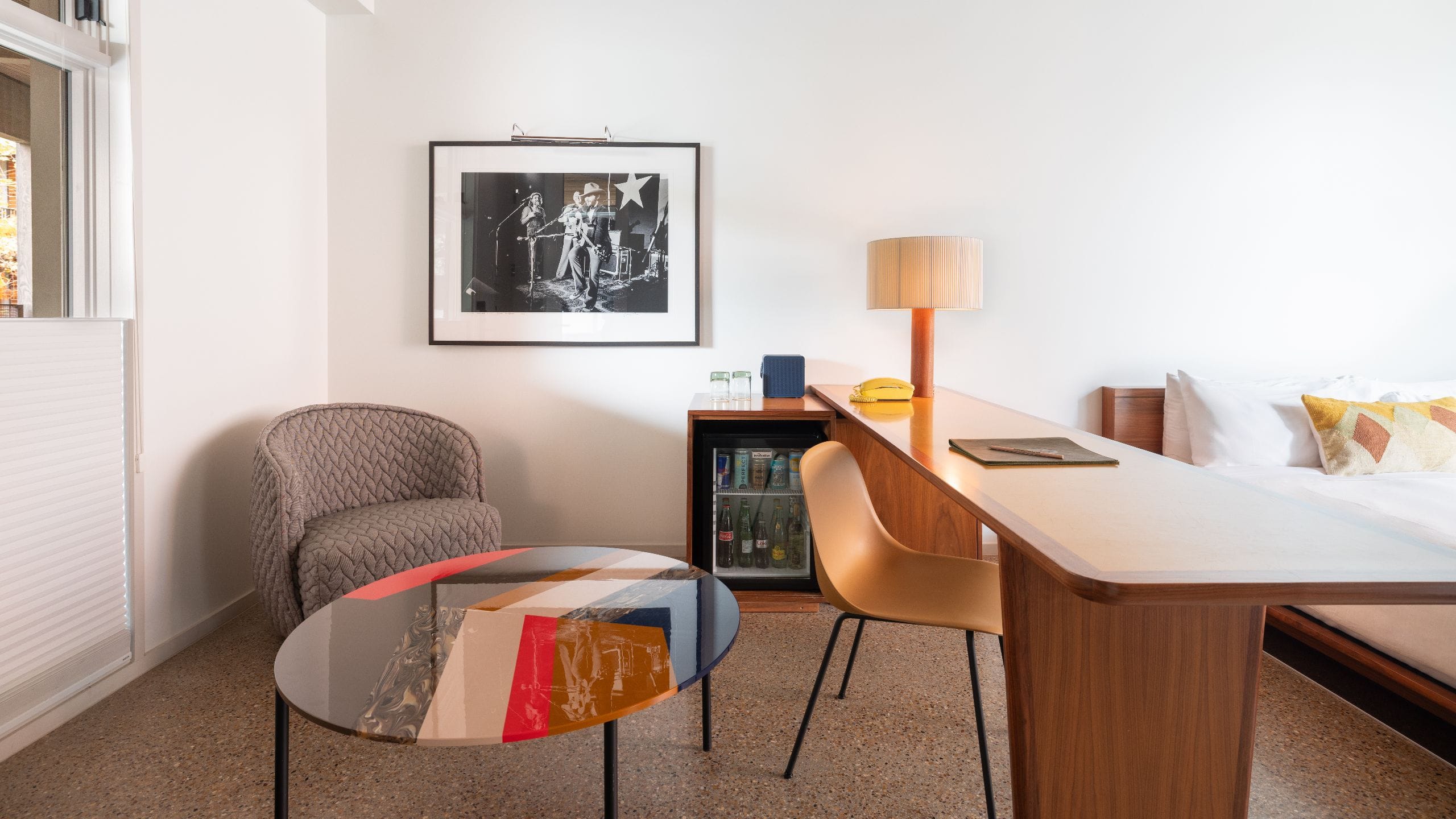 2 of 4 Hotel Magdalena, Bunkhouse Hotels King Accessible Seating Area