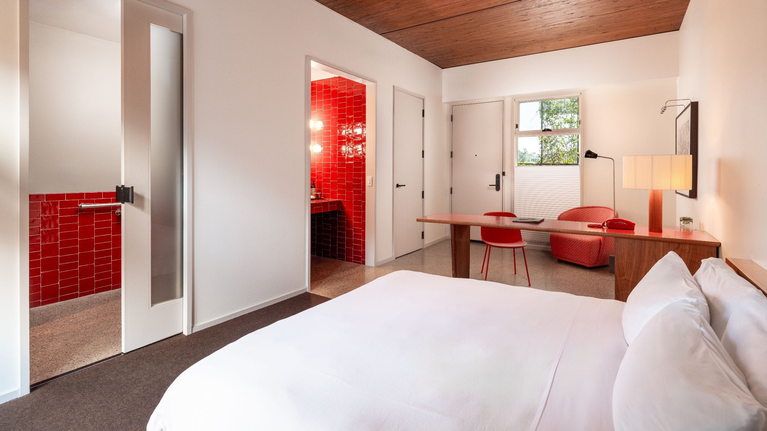 4 of 5 Hotel Magdalena, Bunkhouse Hotels Upper King Accessible Bed