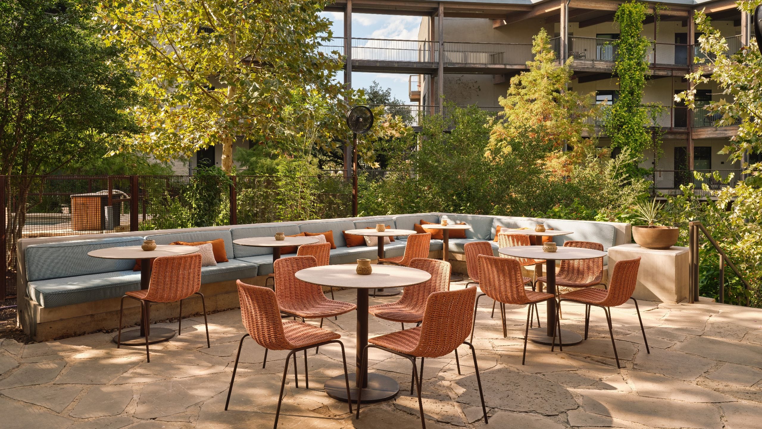 1 of 2 Hotel Magdalena, Bunkhouse Hotels Mag Bar Patio