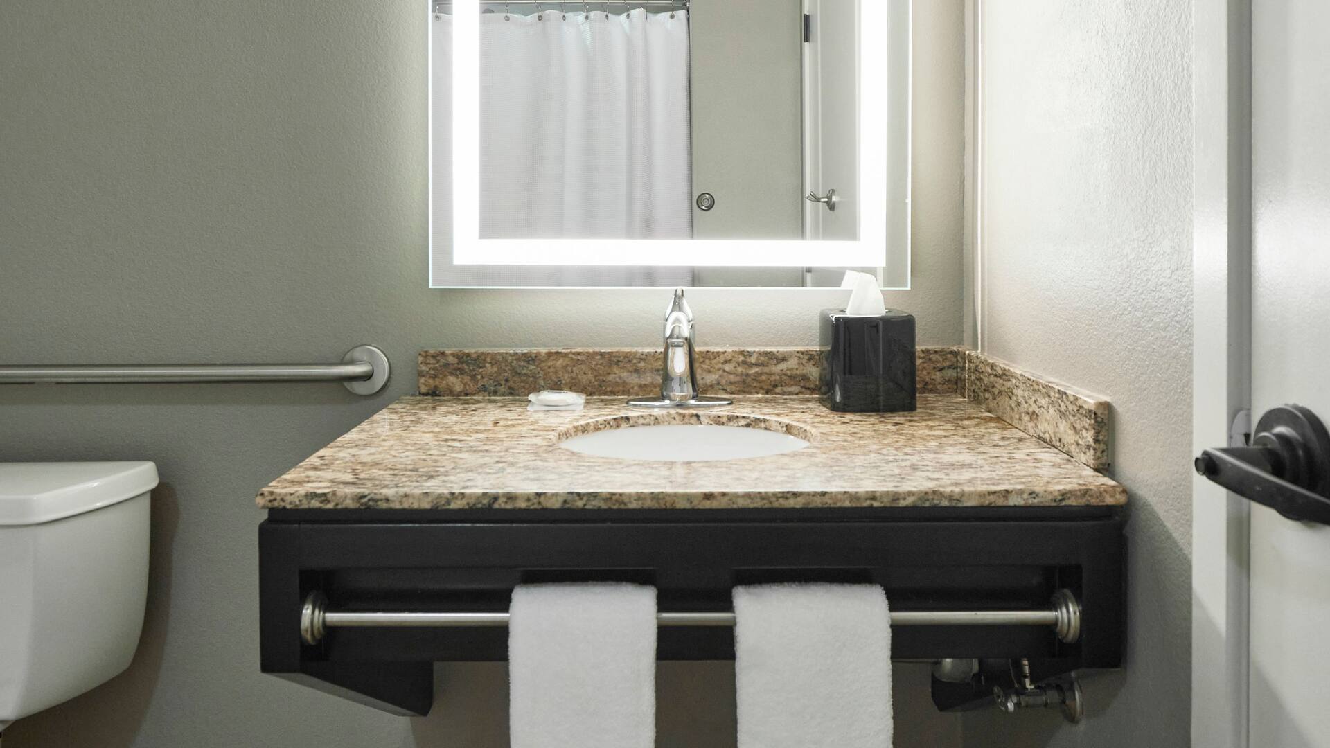 5 de 6 Hyatt House Seattle/Bellevue Accessible Bathroom Vanity