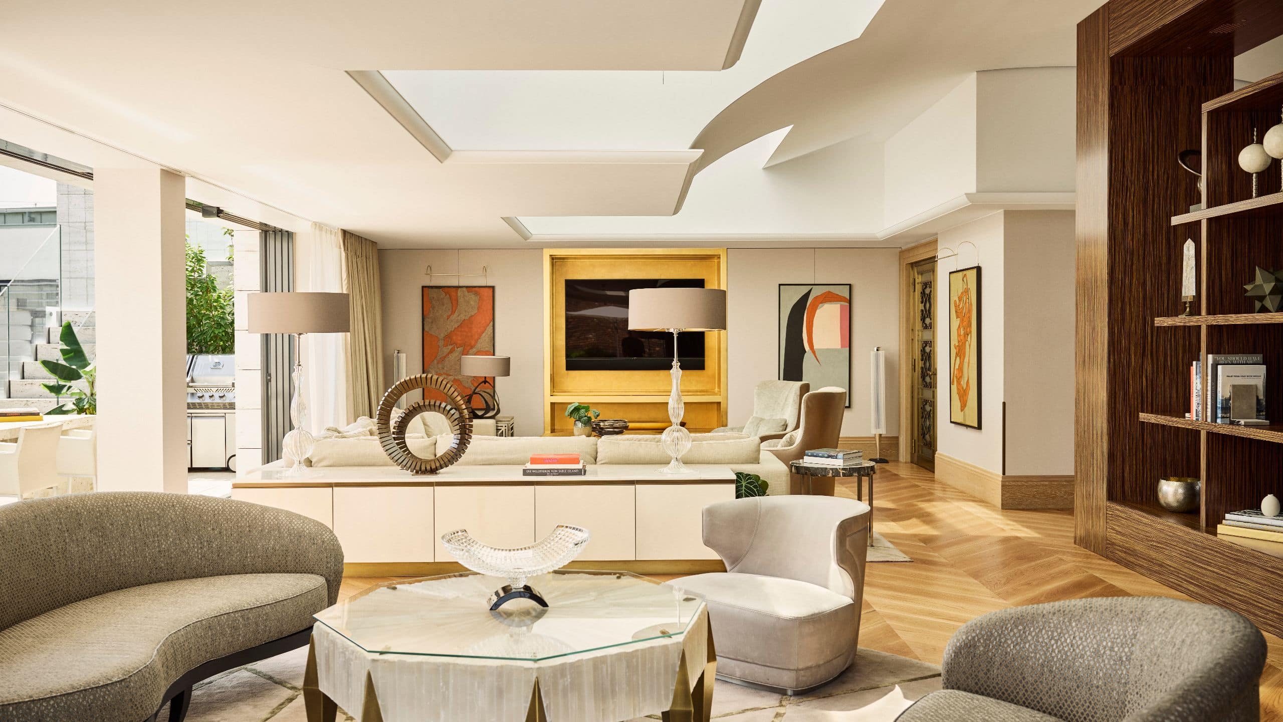 7 de 19 Park Hyatt Vienna Royal Penthouse Suite Living Room Seating Area