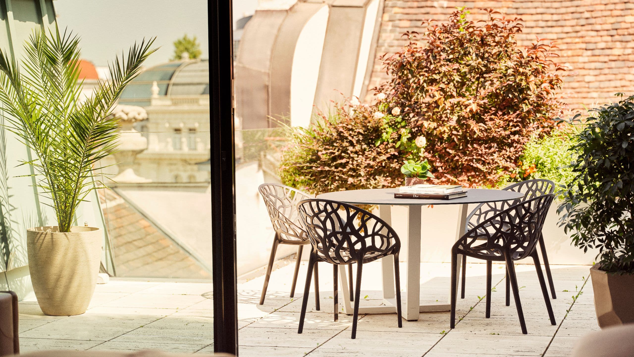 4 de 19 Park Hyatt Vienna Royal Penthouse Suite Terrace Of Master Bedroom