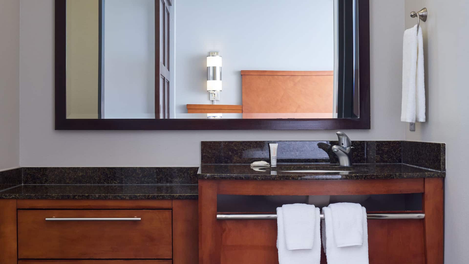 8 of 8 Hyatt Place Salt Lake City/Downtown/The Gateway King Guest Room Bathroom Vanity