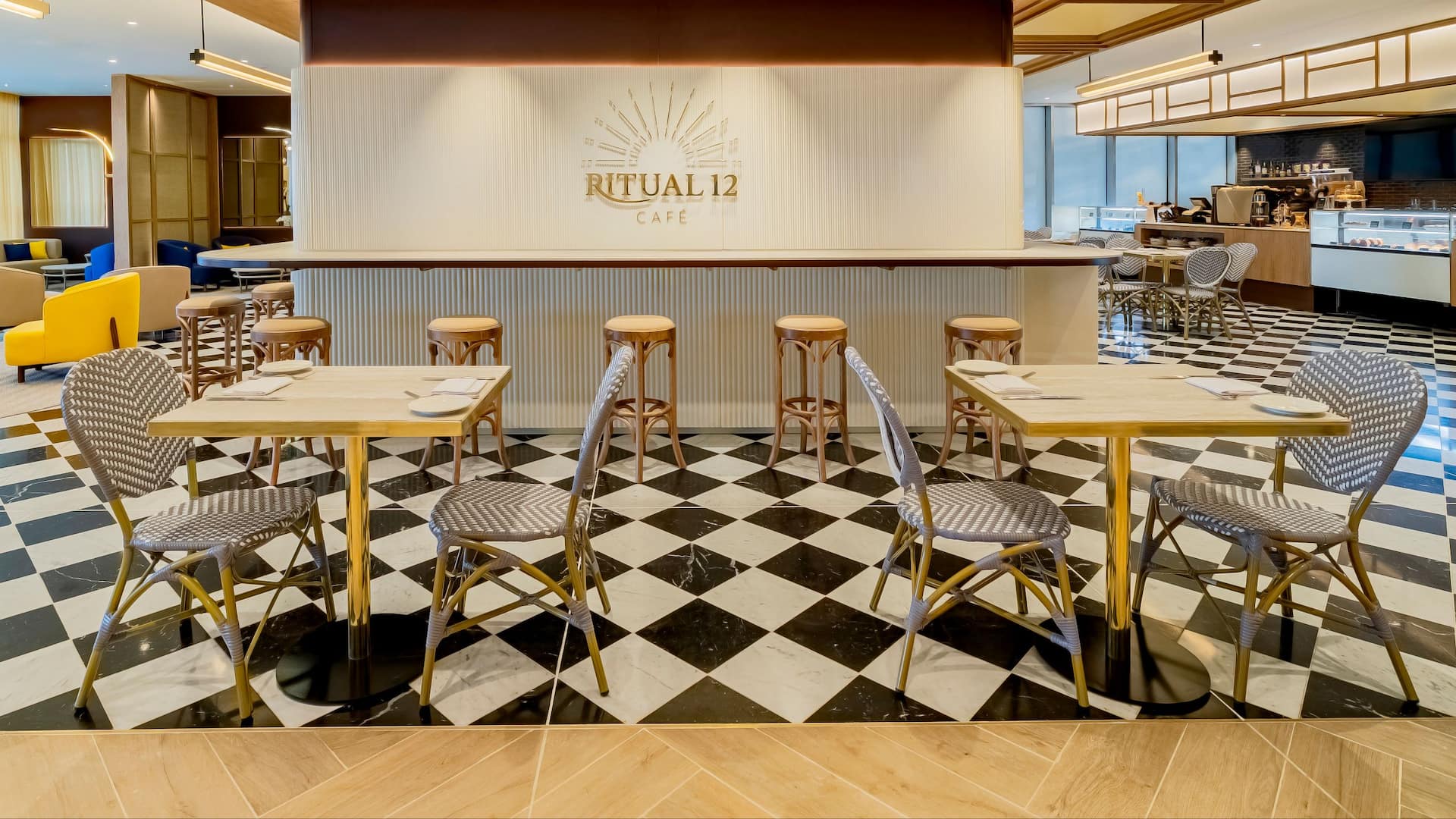 Hyatt Regency Cartagena Outlets Ritual 12 Logo Wall