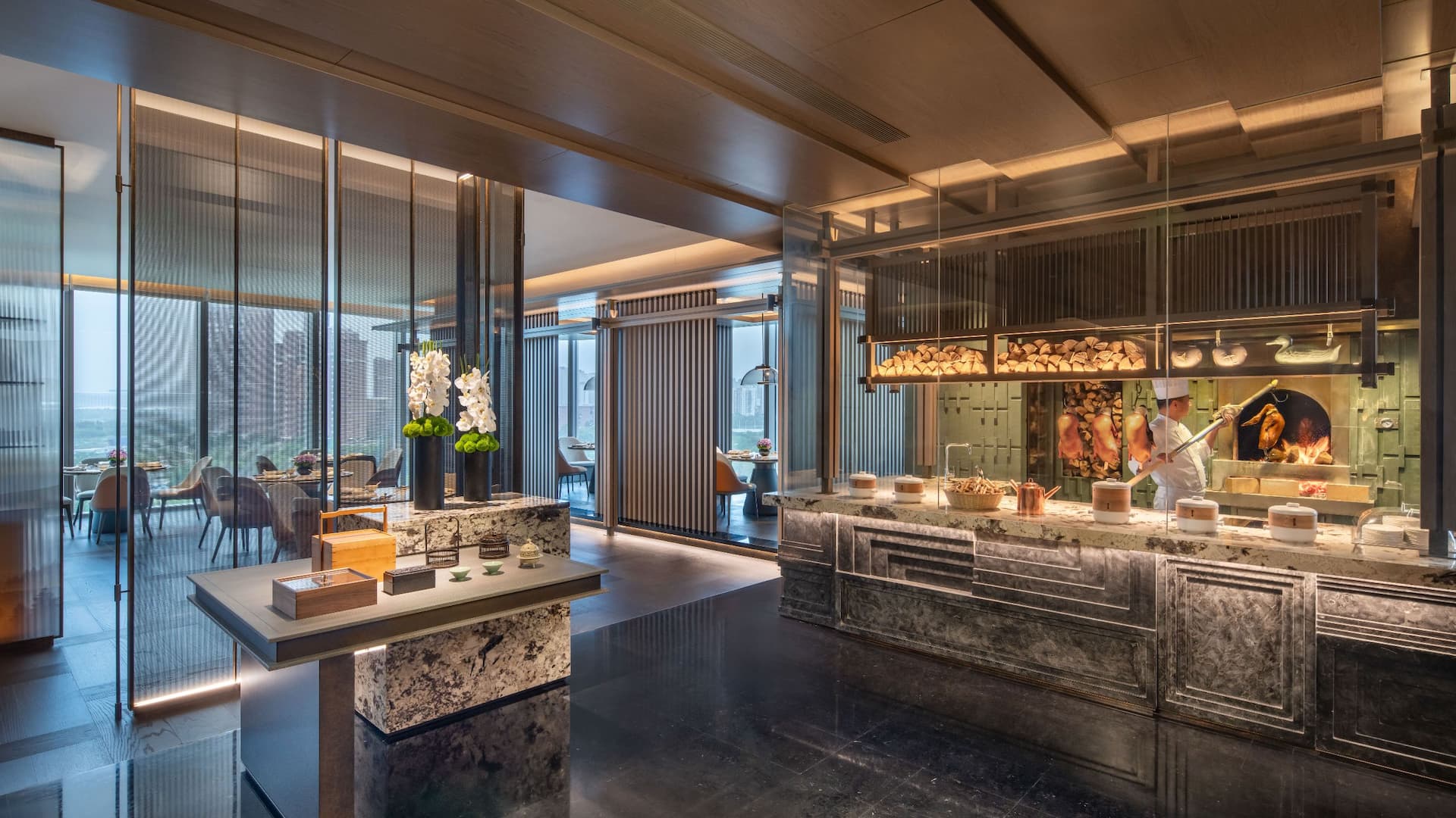 第 1,共 1 Hyatt Regency Xi'an Chanba Chinese Restaurant Kitchen