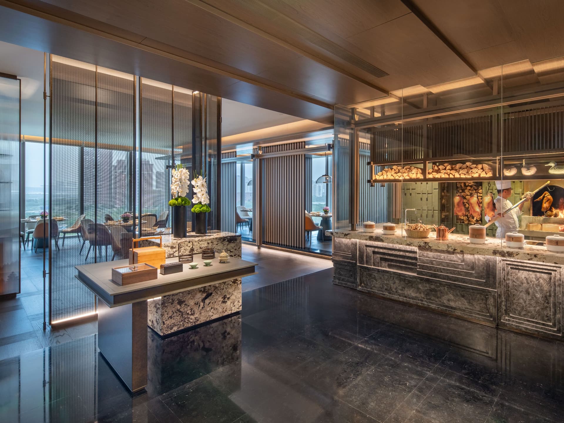 Hyatt Regency Xi'an Chanba Chinese Restaurant Kitchen