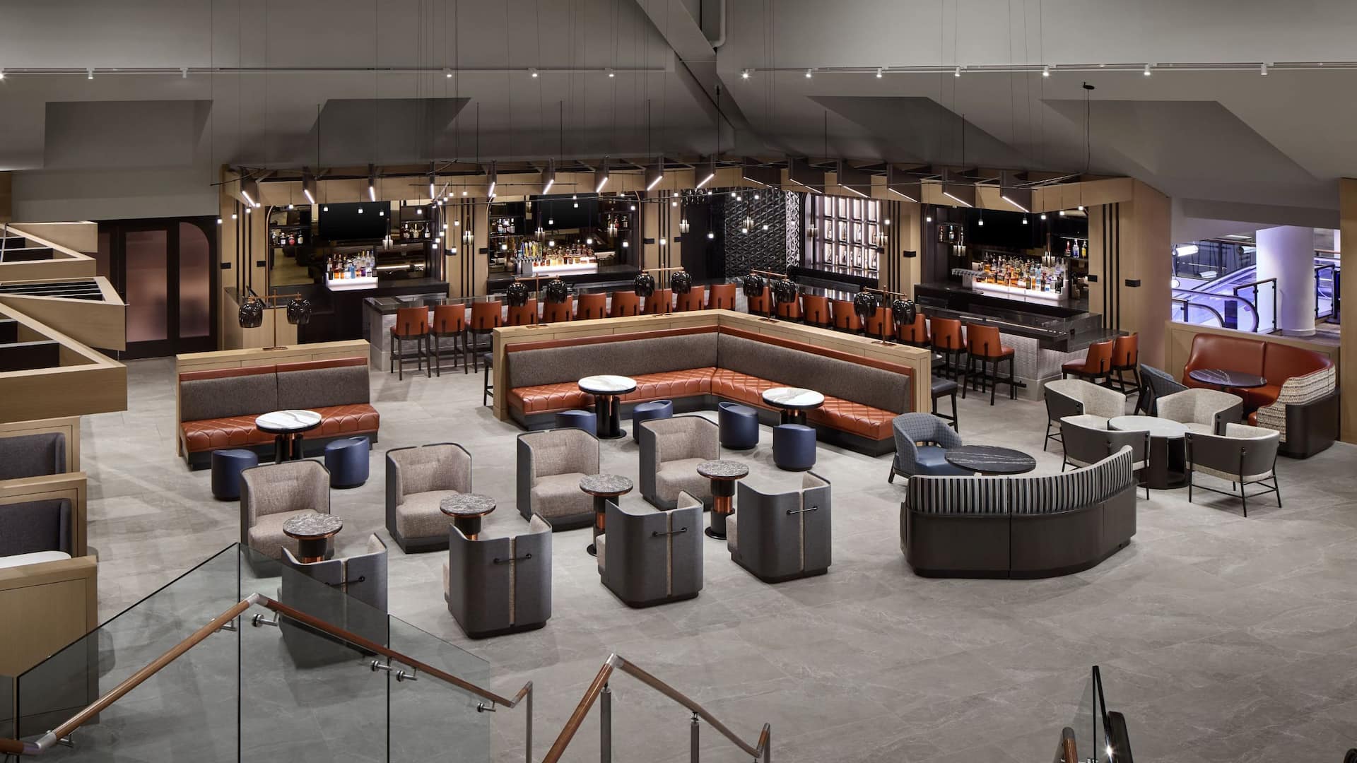 Hyatt Regency Washington on Capitol Hill Lobby Bar Above