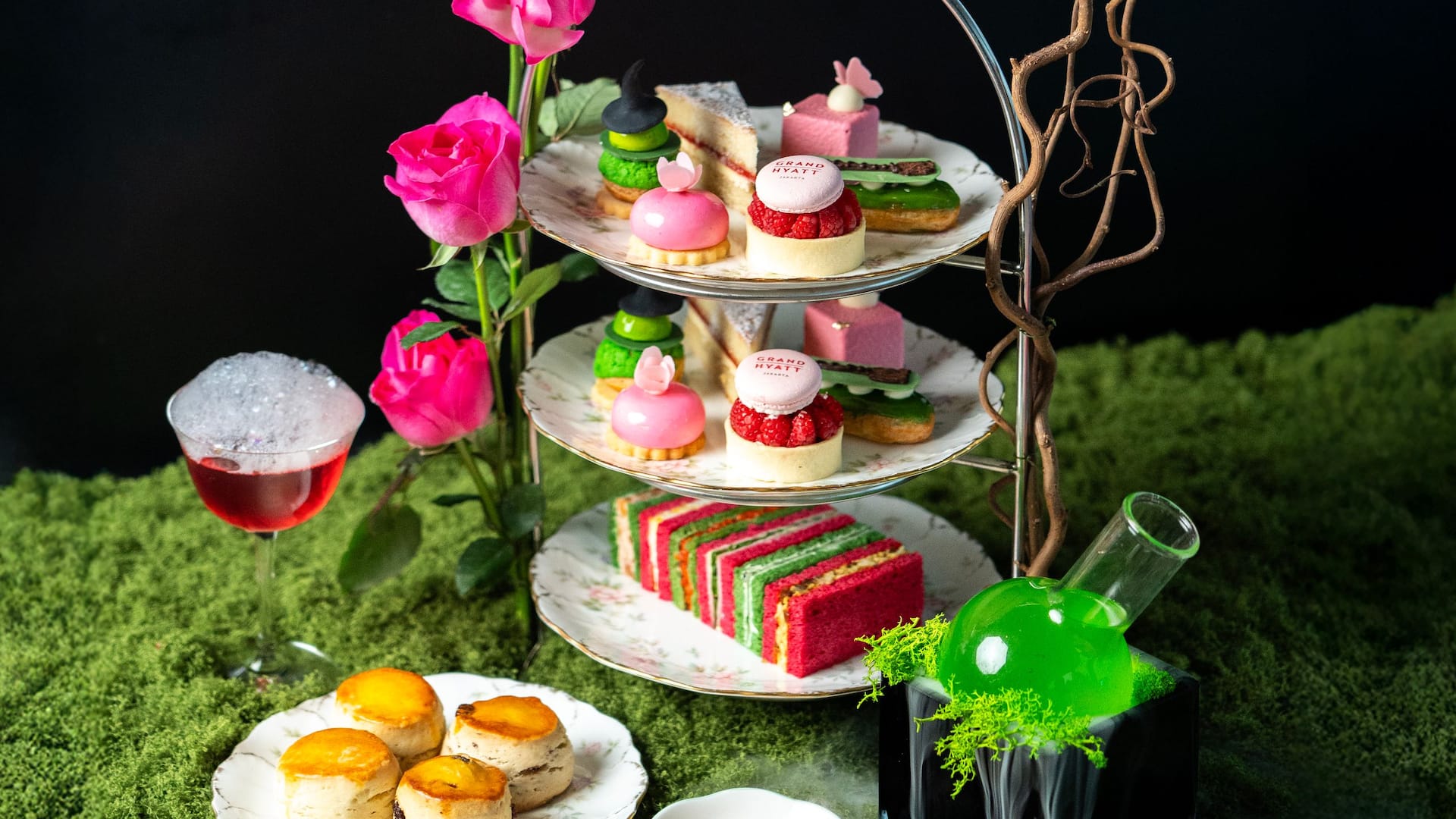 Grand Hyatt Jakarta Wicked Afternoon Tea