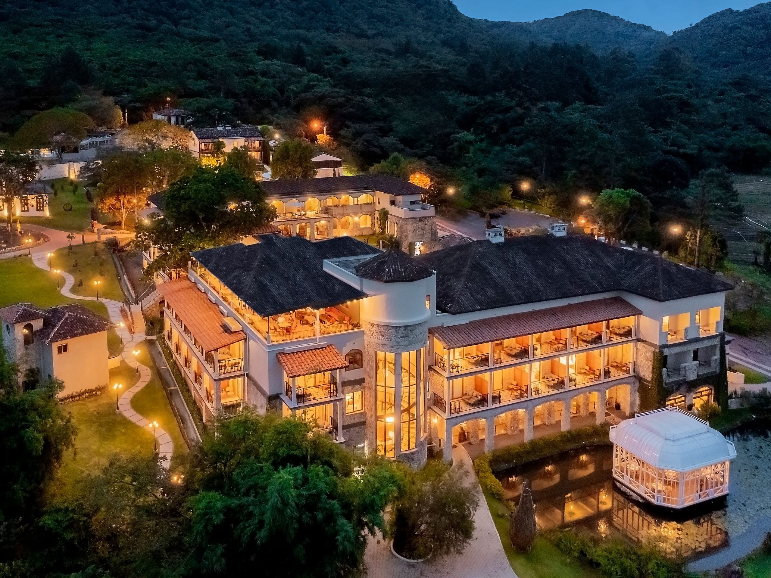 Hotel La Compañía del Valle Aerial View