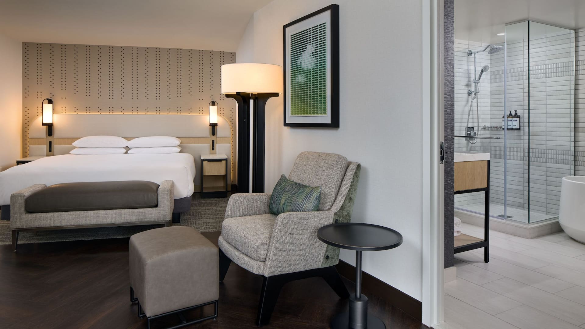 2 of 3 Hyatt Regency Washington on Capitol Hill Capitol Suite Bedroom Bath