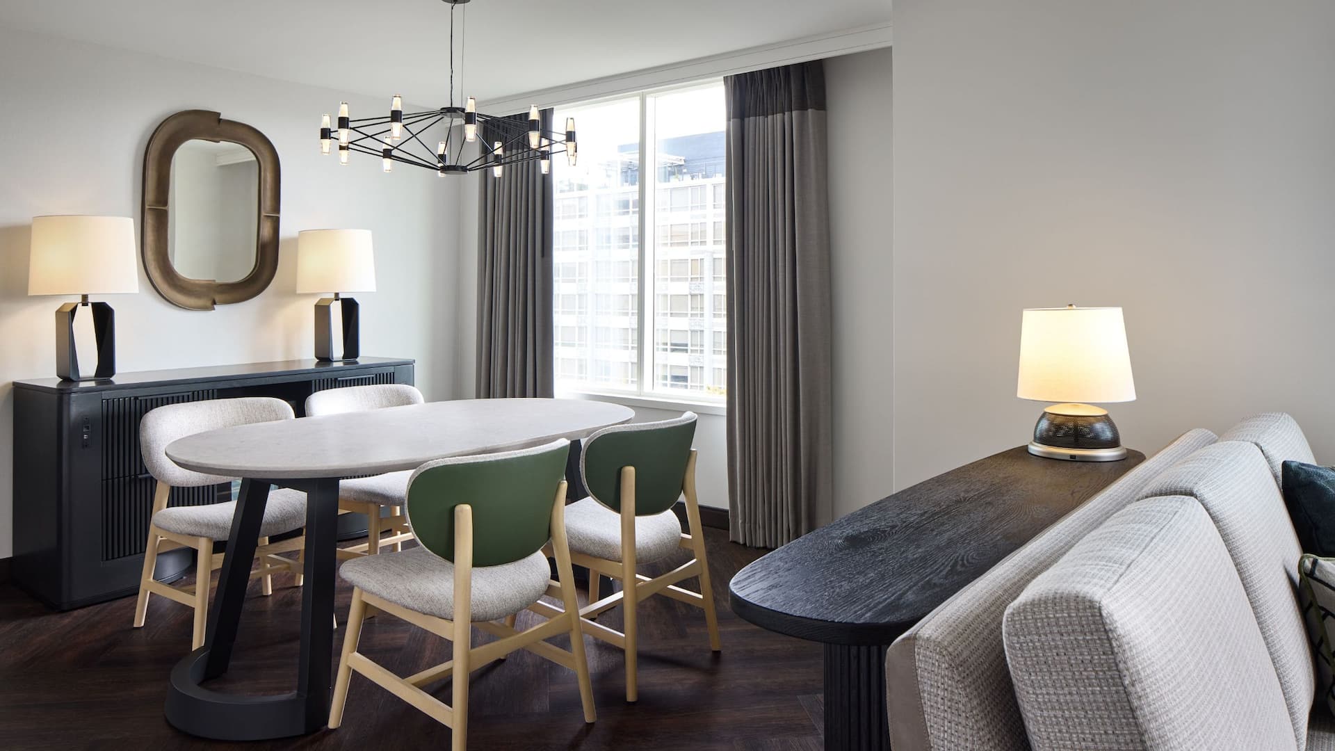 3 of 3 Hyatt Regency Washington on Capitol Hill Capitol Suite Dining