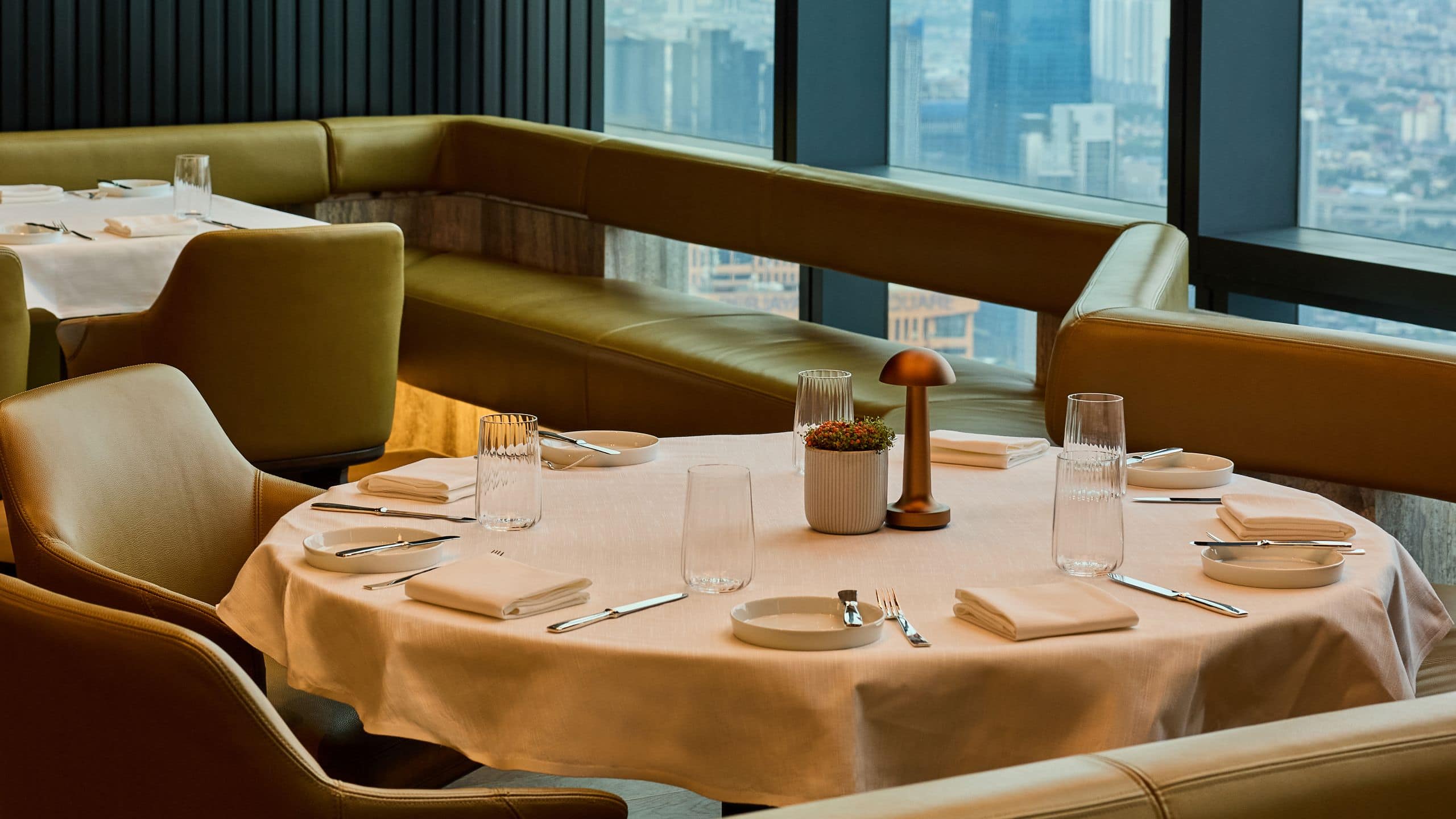 Park Hyatt Kuala Lumpur Merdeka Grill Seating Area Window View