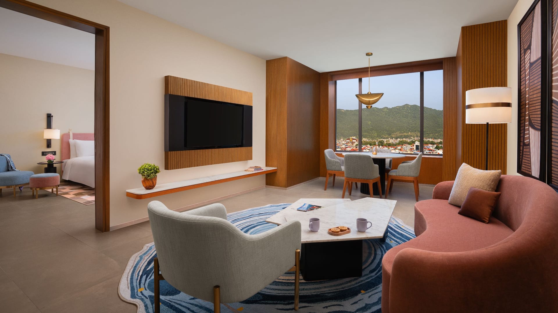 Hyatt Place Butwal King Hill View Suite Living Room