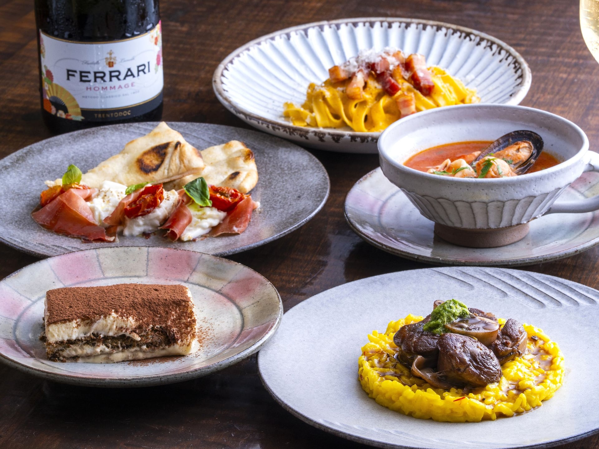 Hyatt Regency Kyoto Trattoria Sette Twentieth Anniversary Course Close Up