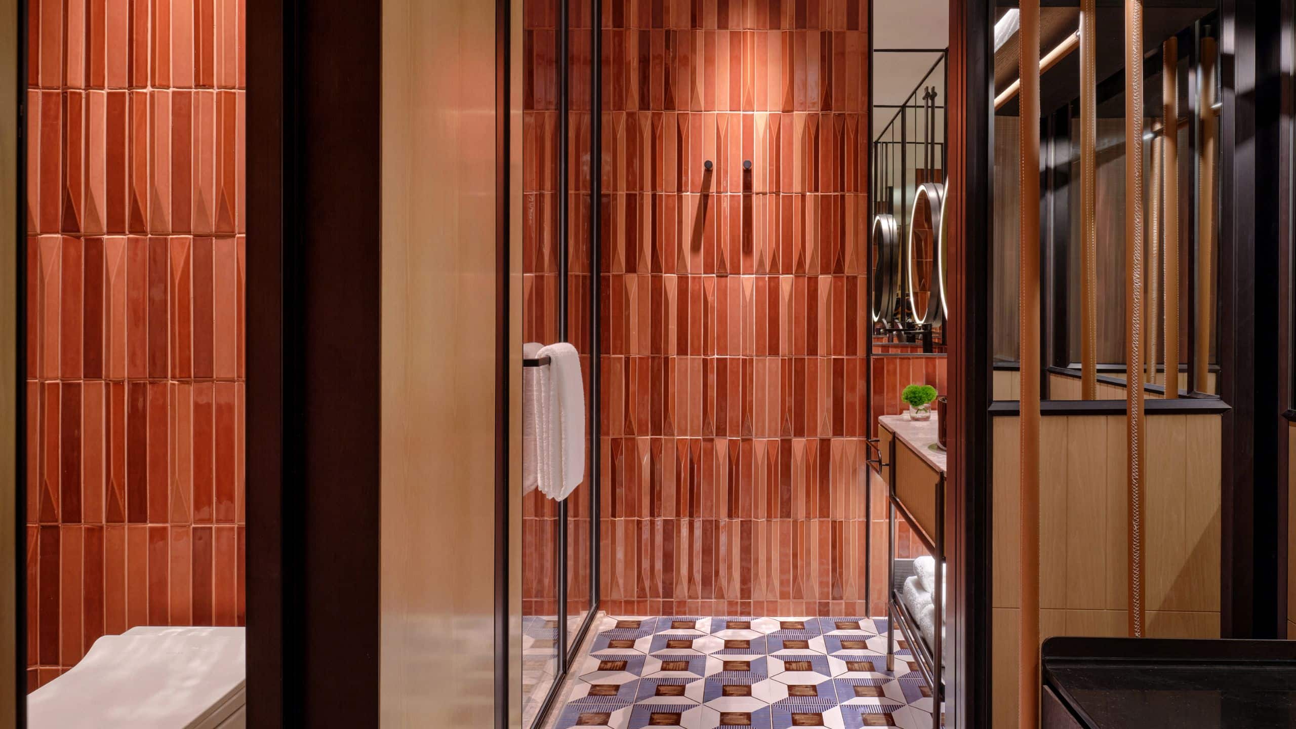 3 of 4 Hyatt Centric The Ring Chengdu Standard Bathroom Full View