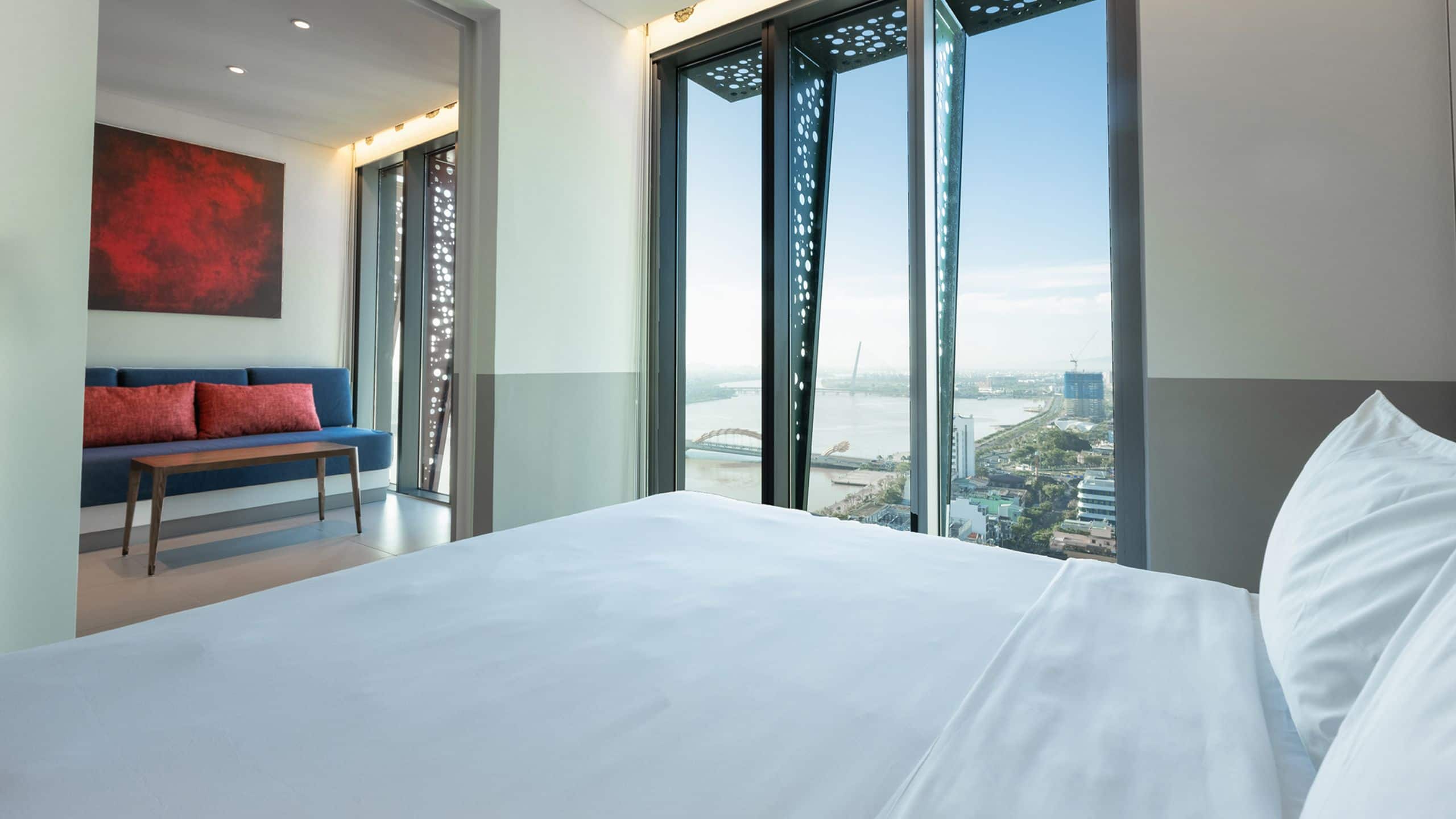 Wink Hotel Danang Centre One King Bed Suite City View Overview