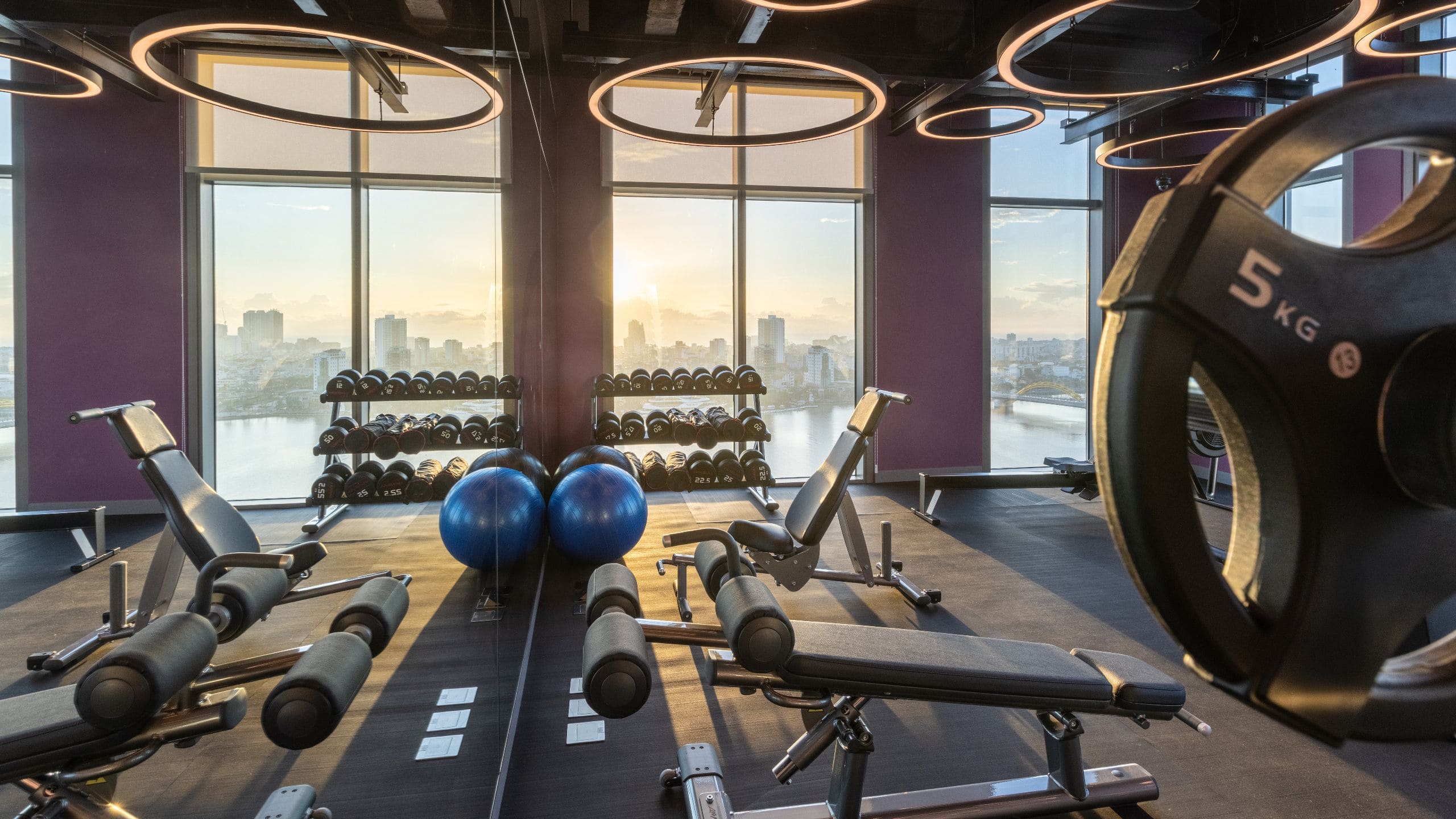 Wink Hotel Danang Centre Gym Equipment