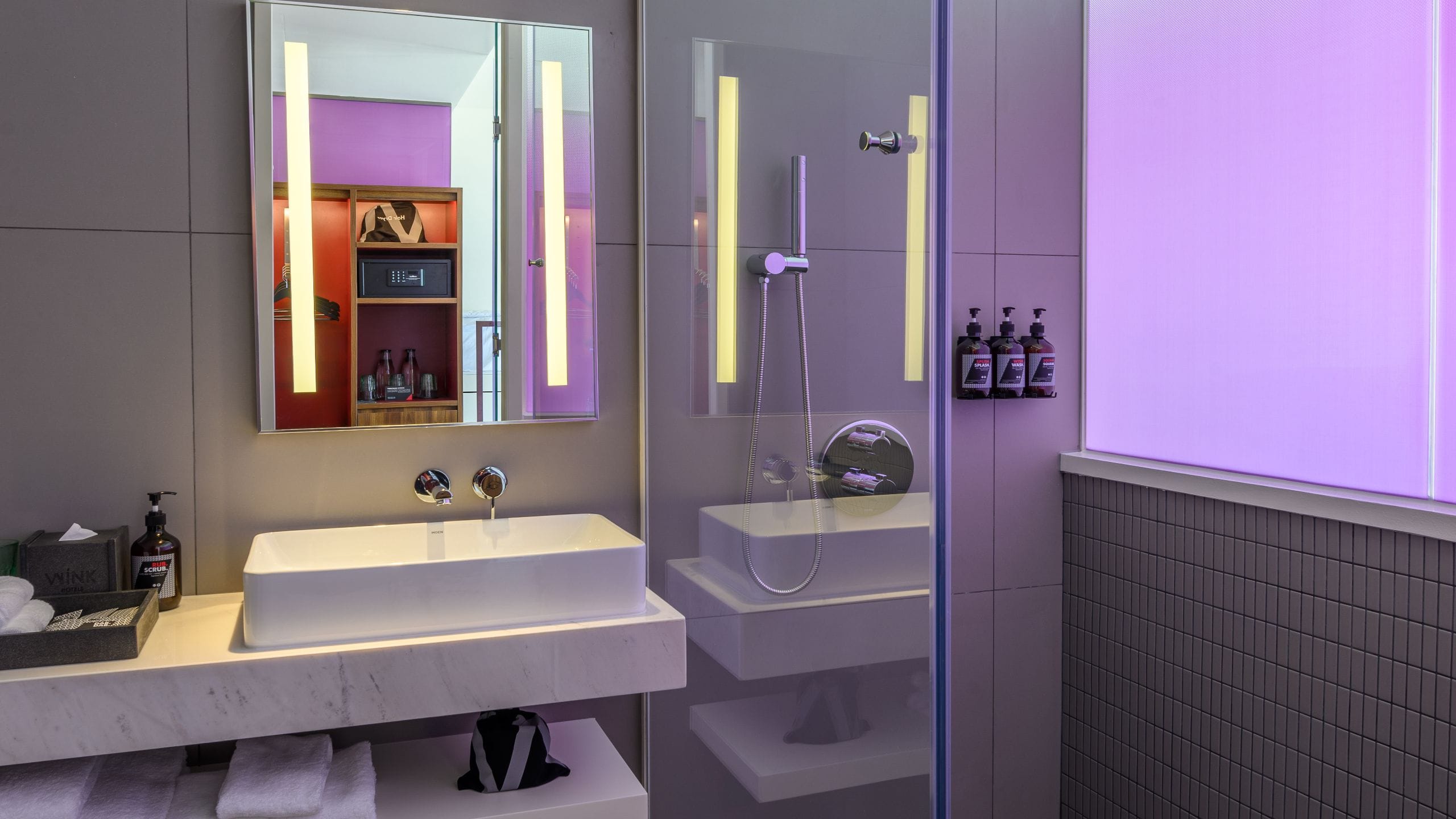 3 of 3 Wink Hotel Danang Riverside One King Bed City View Deluxe Bathroom