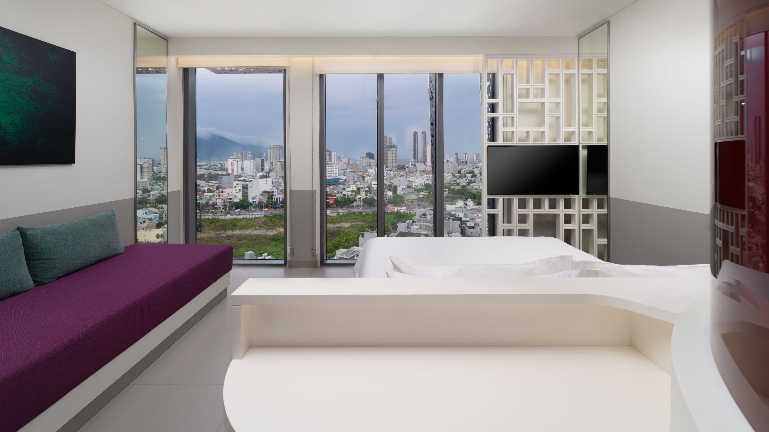 1 of 3 Wink Hotel Danang Riverside One King Bed City View Deluxe With Sofa