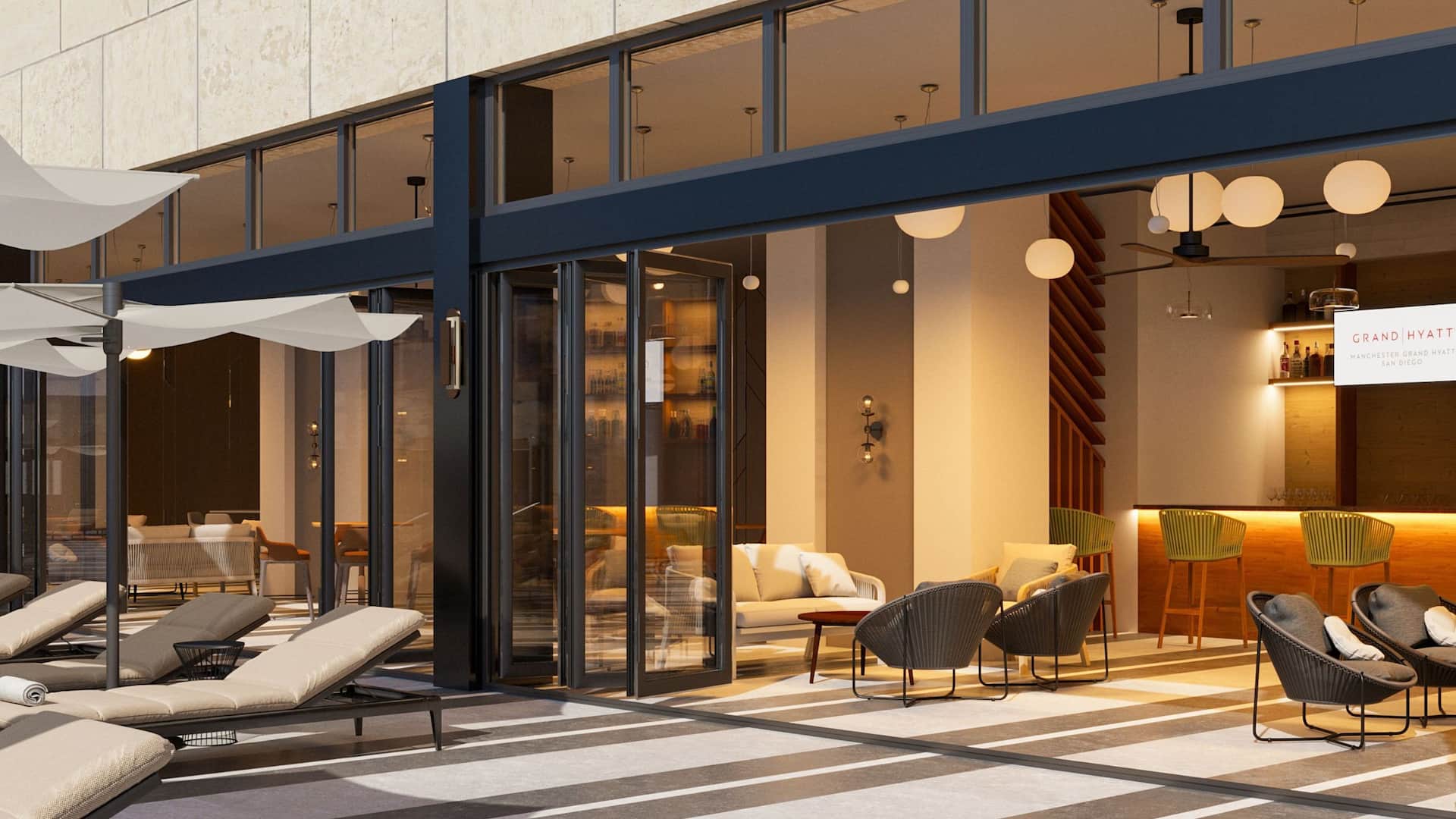 Manchester Grand Hyatt San Diego Coastline Pool Bar