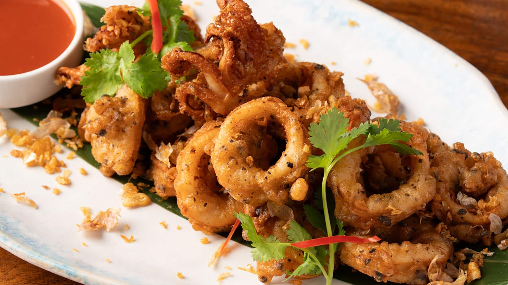 Hyatt Regency Koh Samui Sesun Thai Crispy Calamari
