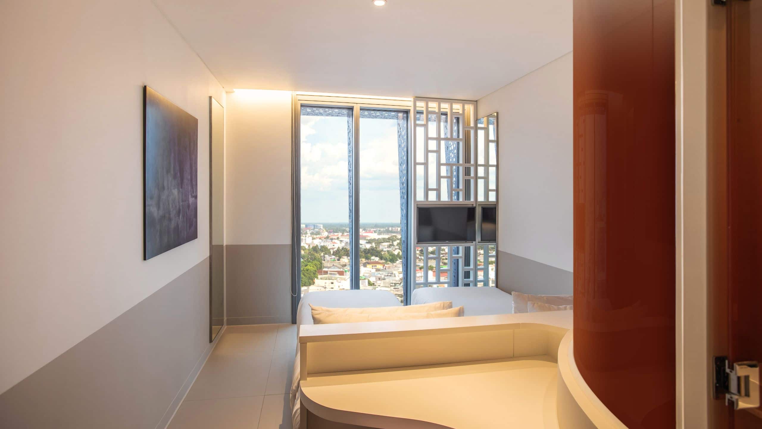 Wink Hotel Can Tho Centre Two Twin Beds City View With Desk