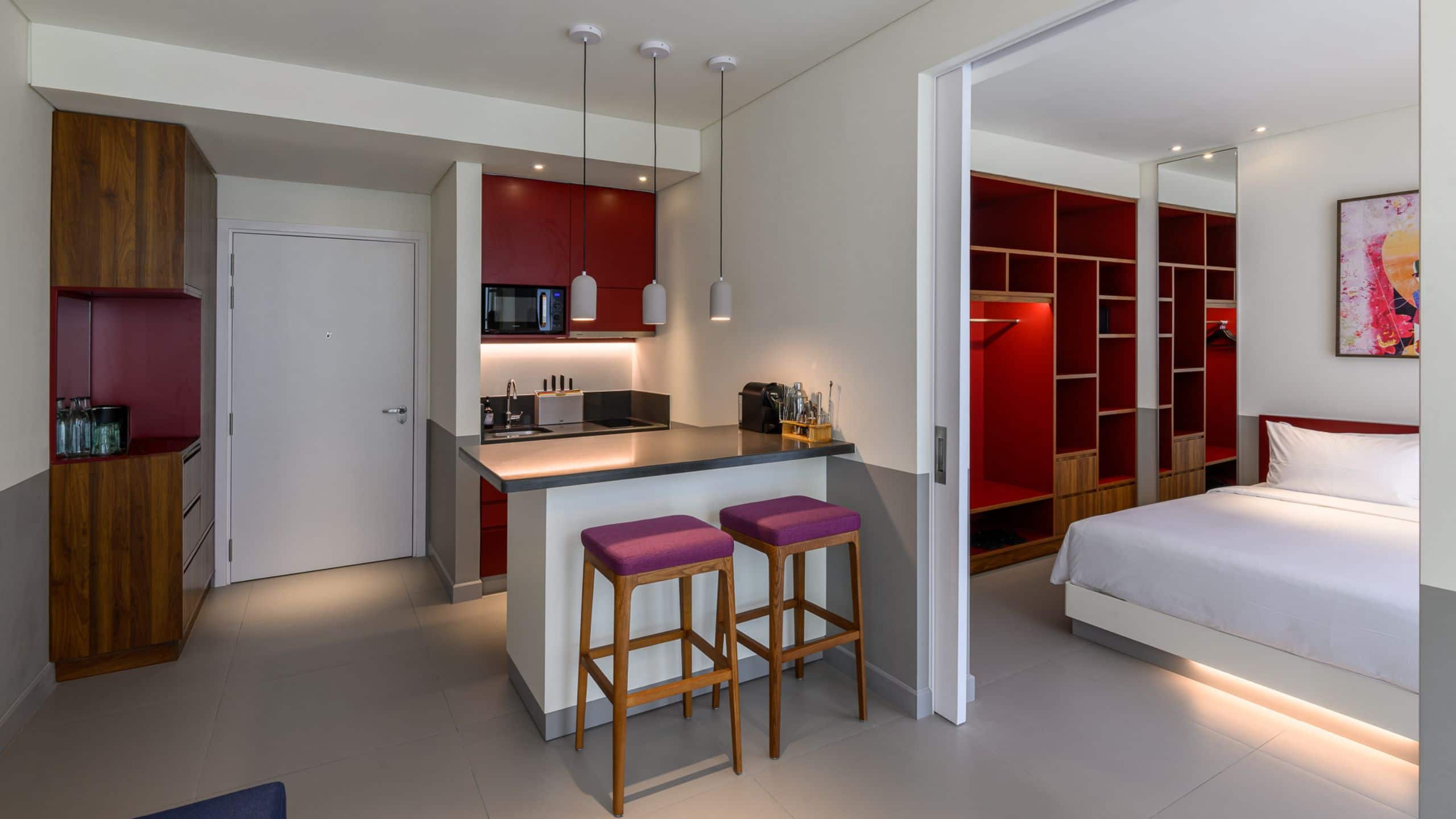 2 of 4 Wink Hotel Can Tho Centre One King Bed Suite River View With Kitchen