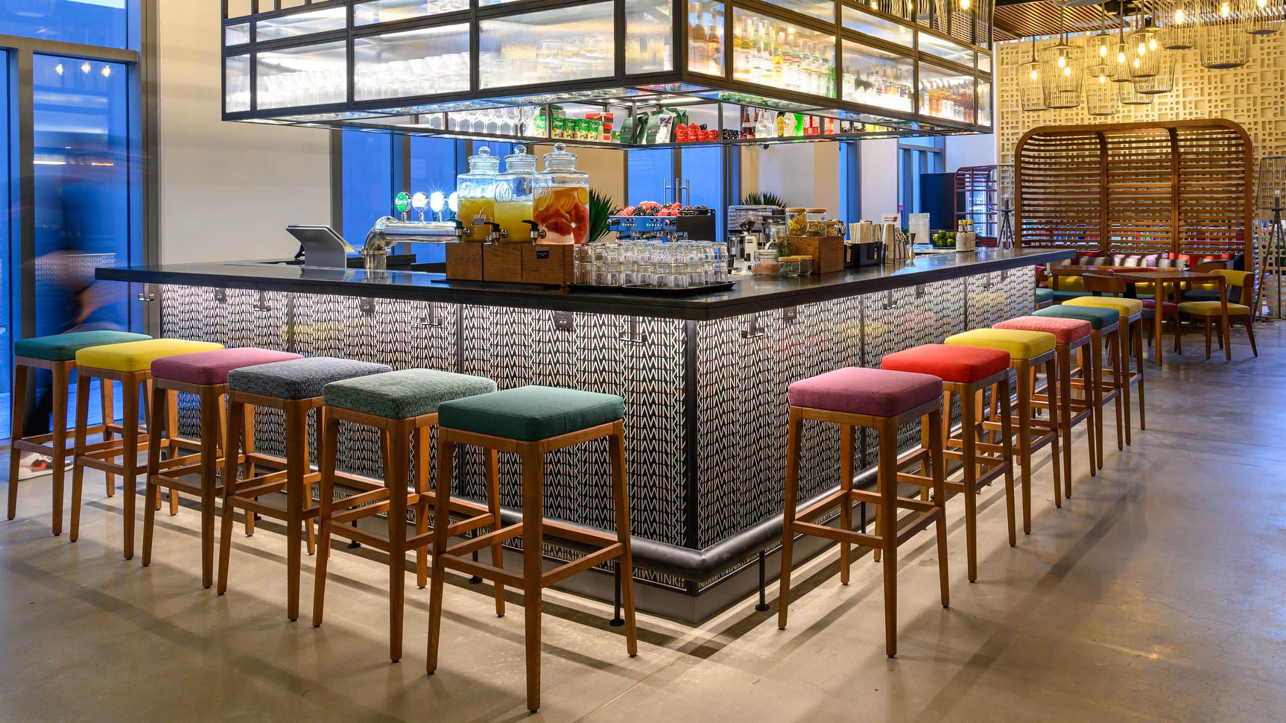 3 of 3 Wink Hotel Can Tho Centre Wink Bar Kitchen Bar Counter