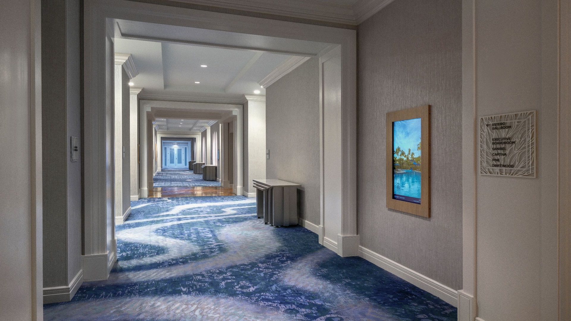 Hyatt Regency Coconut Point Resort and Spa Breakoutroom Prefunction Detail