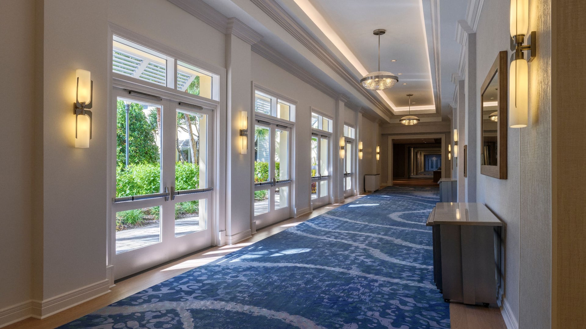 Hyatt Regency Coconut Point Resort and Spa Calusa Prefunction Hallway Detail