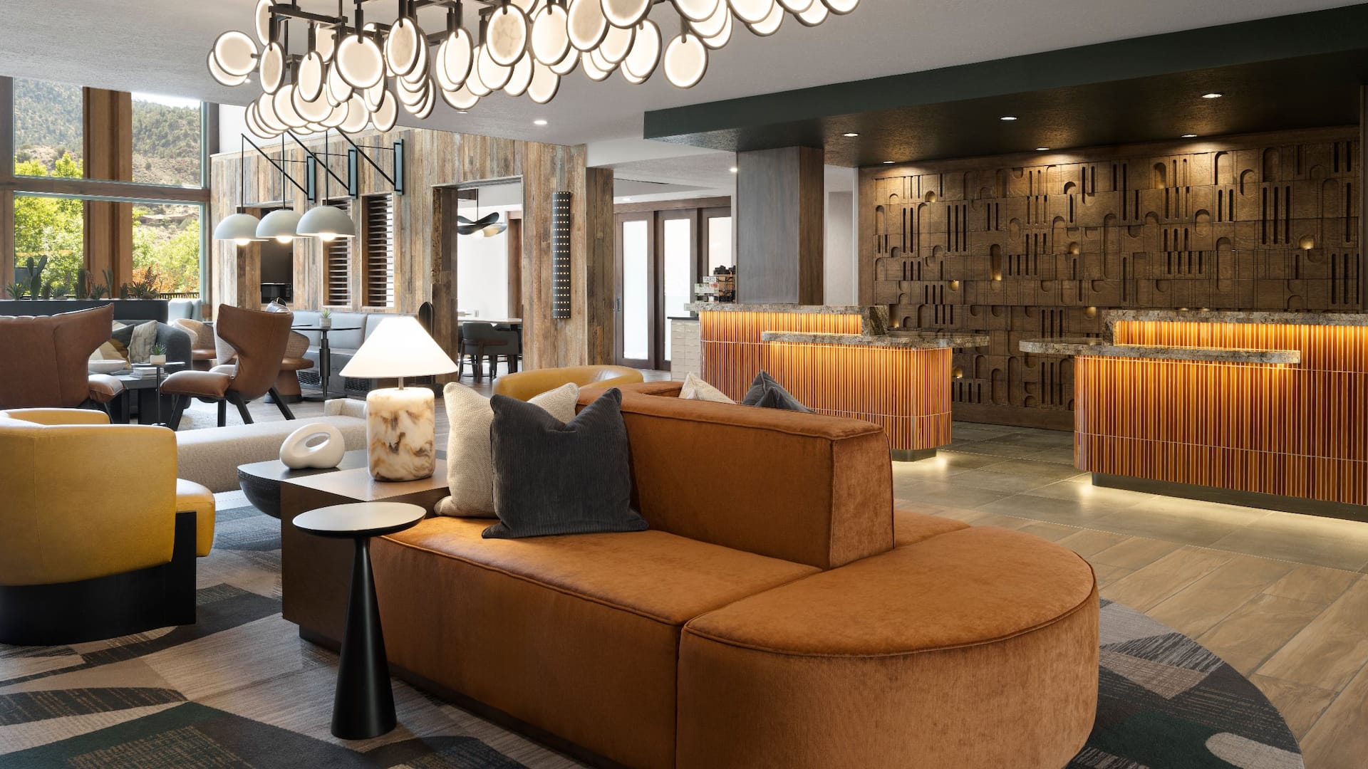 Hyatt Place Springdale / Zion National Park Lobby Check In Area