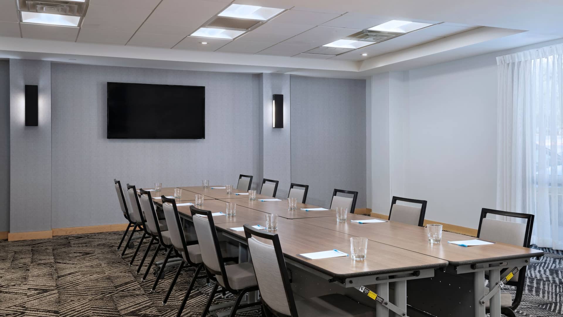 Hyatt Place Austin The Domain Area Meeting Board Room Setup