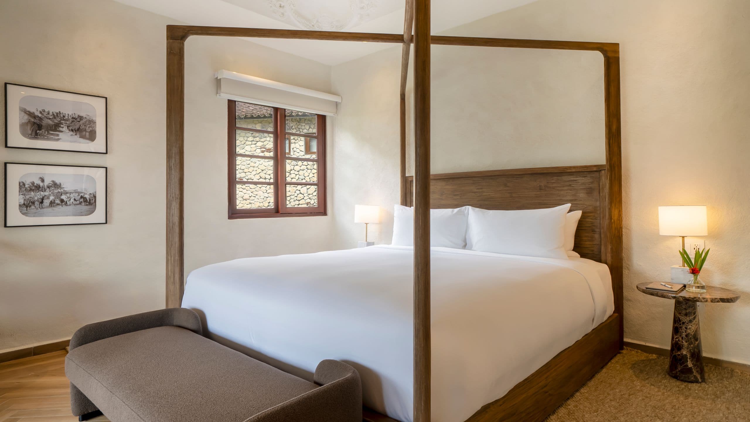 7 de 11 Hotel La Compañía del Valle King Bed Mountain View