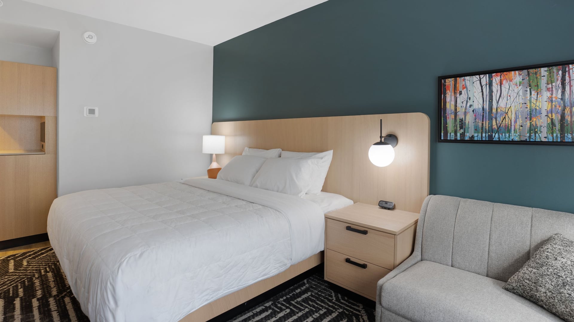 1 of 4 Hyatt House Thunder Bay Den Room Nightstand