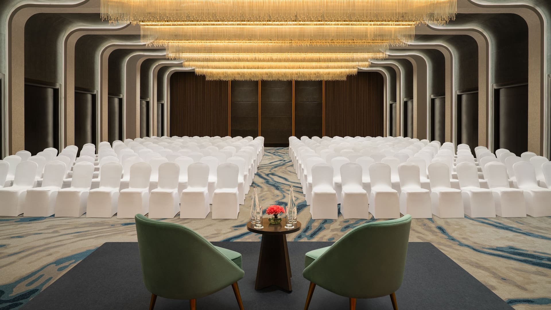 Hyatt Place Butwal Ballroom Theatre Setup