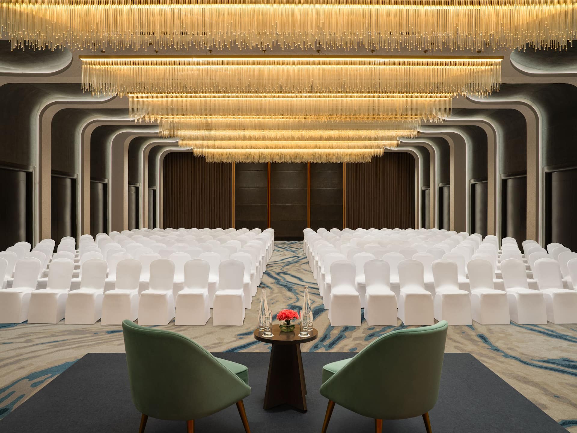 Hyatt Place Butwal Ballroom Theatre Setup