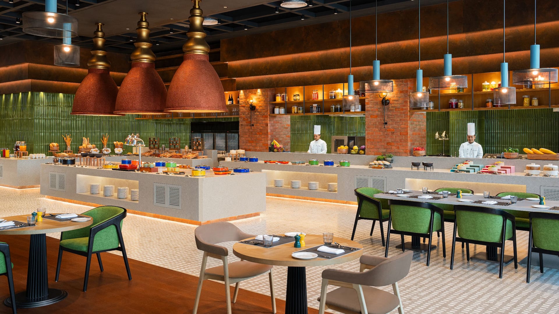 Hyatt Place Butwal Zing Breakfast Buffet Setup