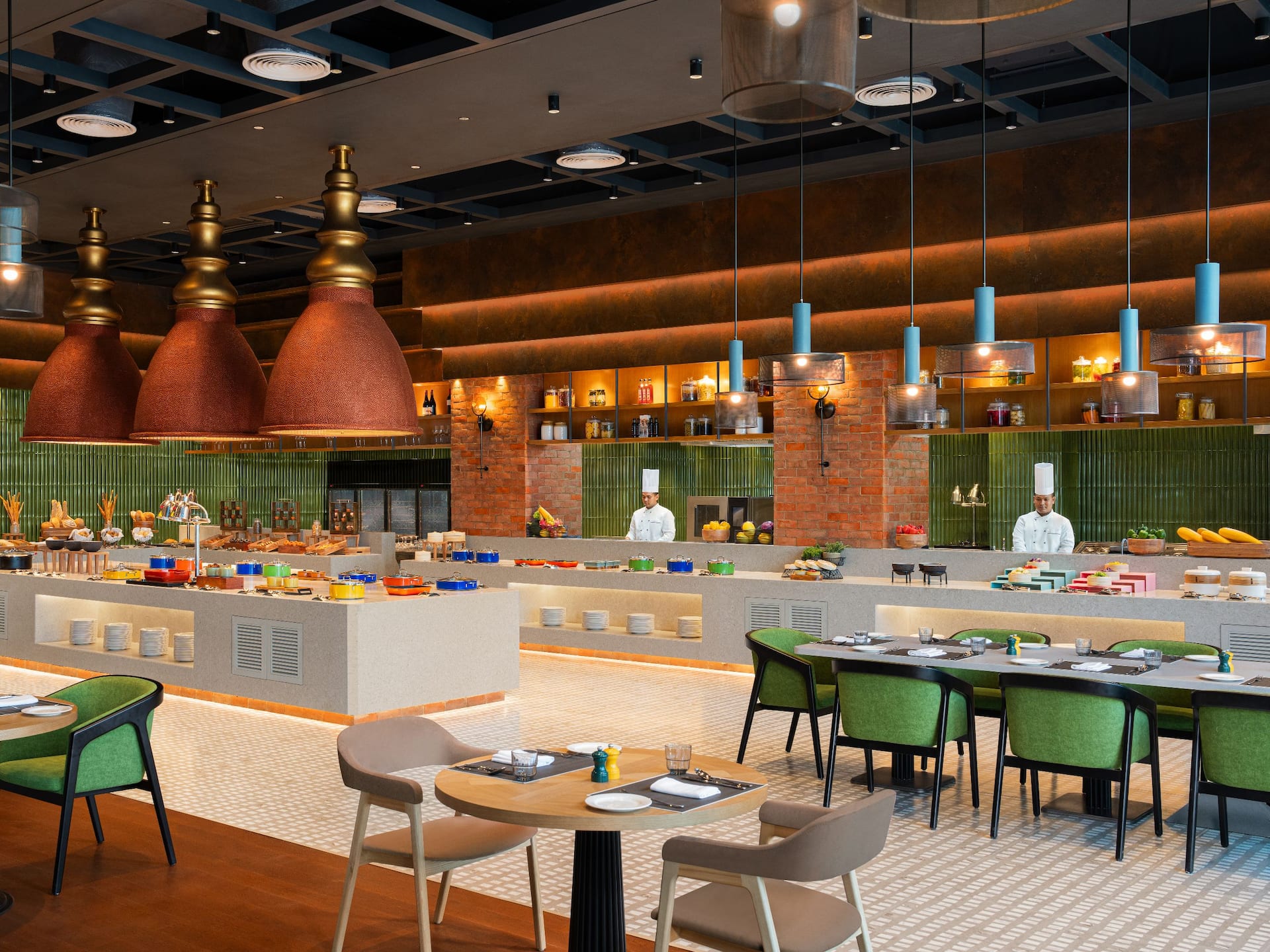 Hyatt Place Butwal Zing Breakfast Buffet Setup