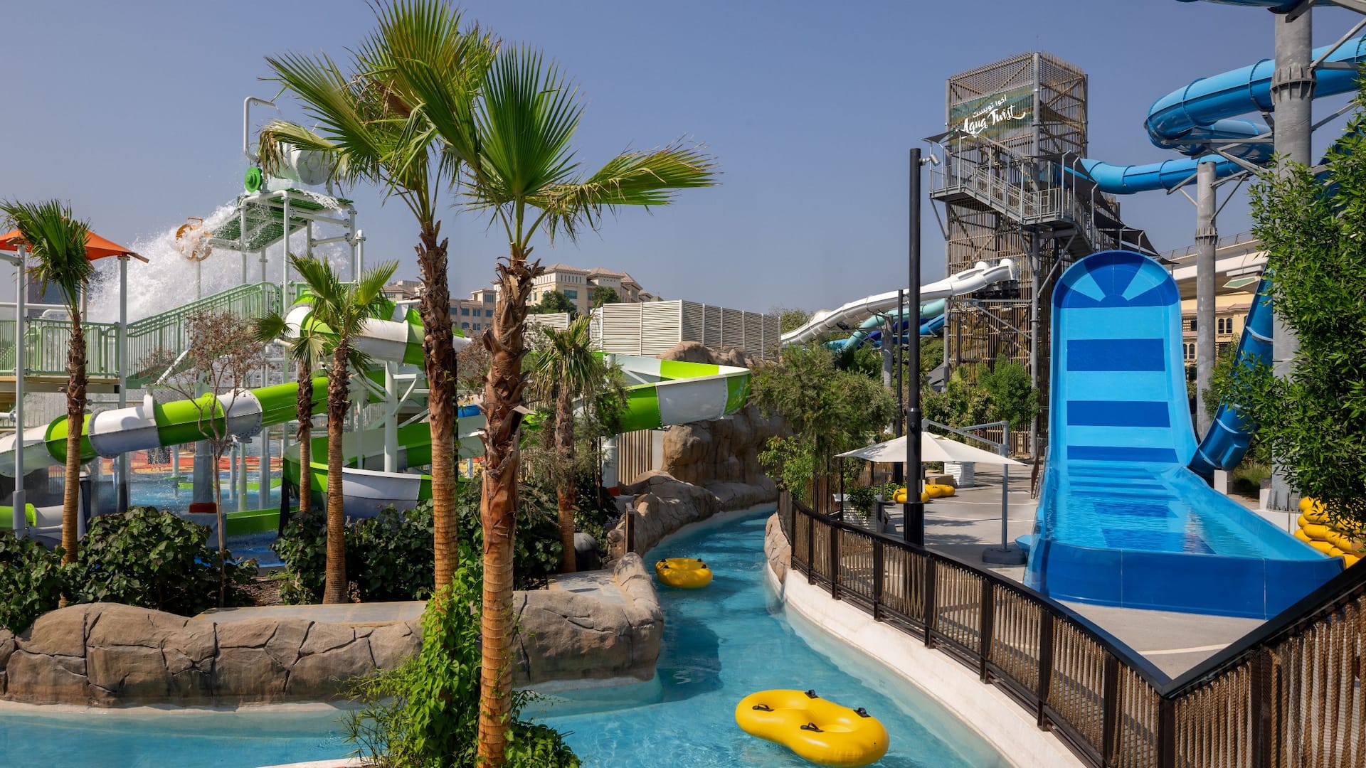 Grand Hyatt Dubai Waterpark Lazy River Boomerango