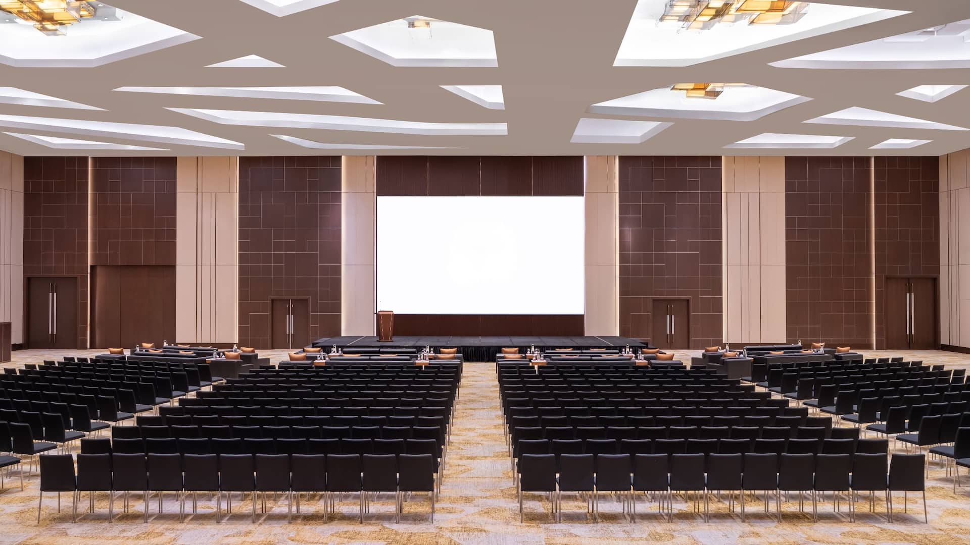 4 of 4 Grand Hyatt Macau Grand Ballroom Theater Set Up