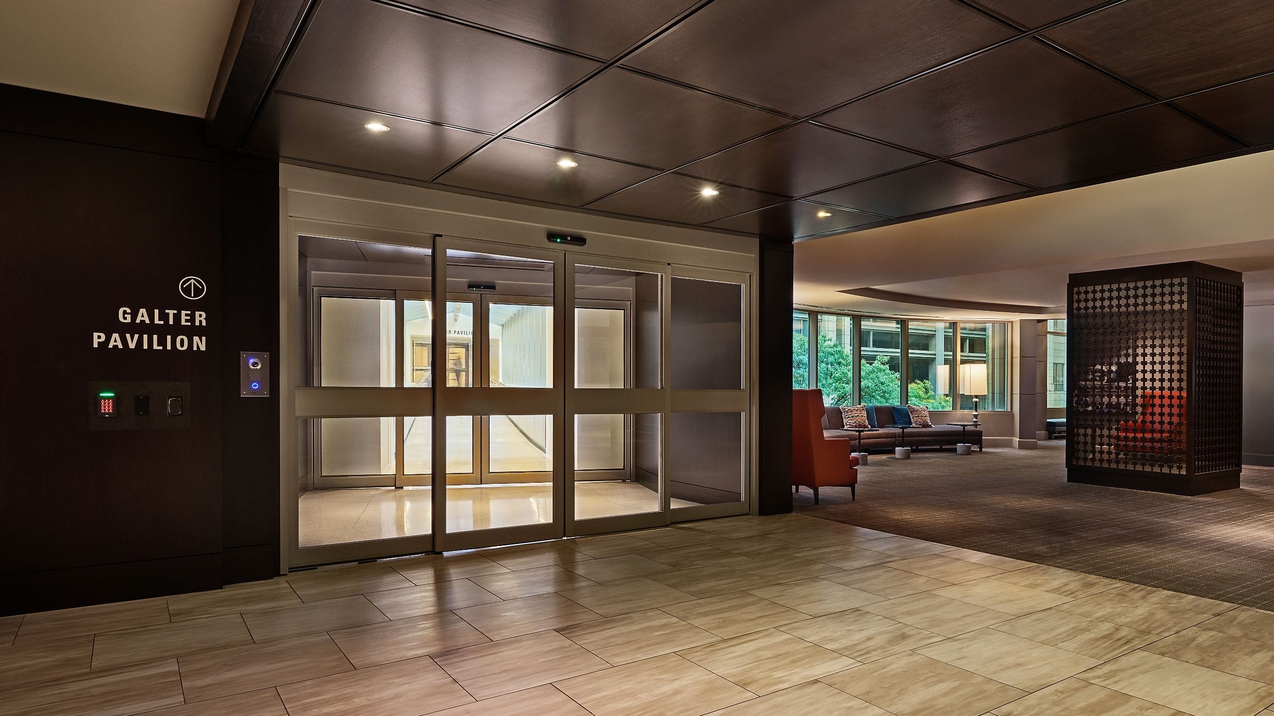 Hyatt Centric Chicago Magnificent Mile Galter Pavilion Entrance