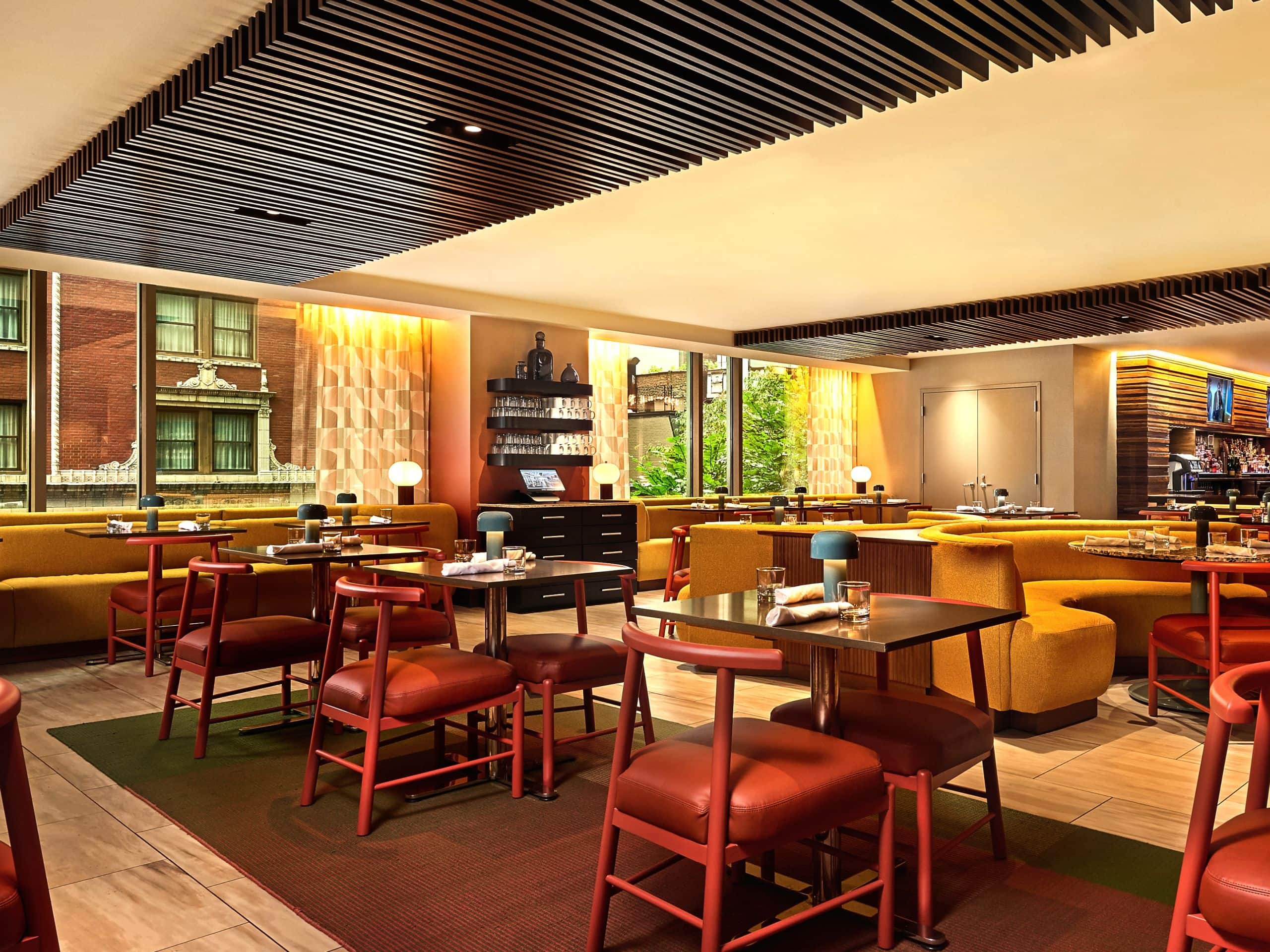 Hyatt Centric Chicago Magnificent Mile The Bridge Seating Area