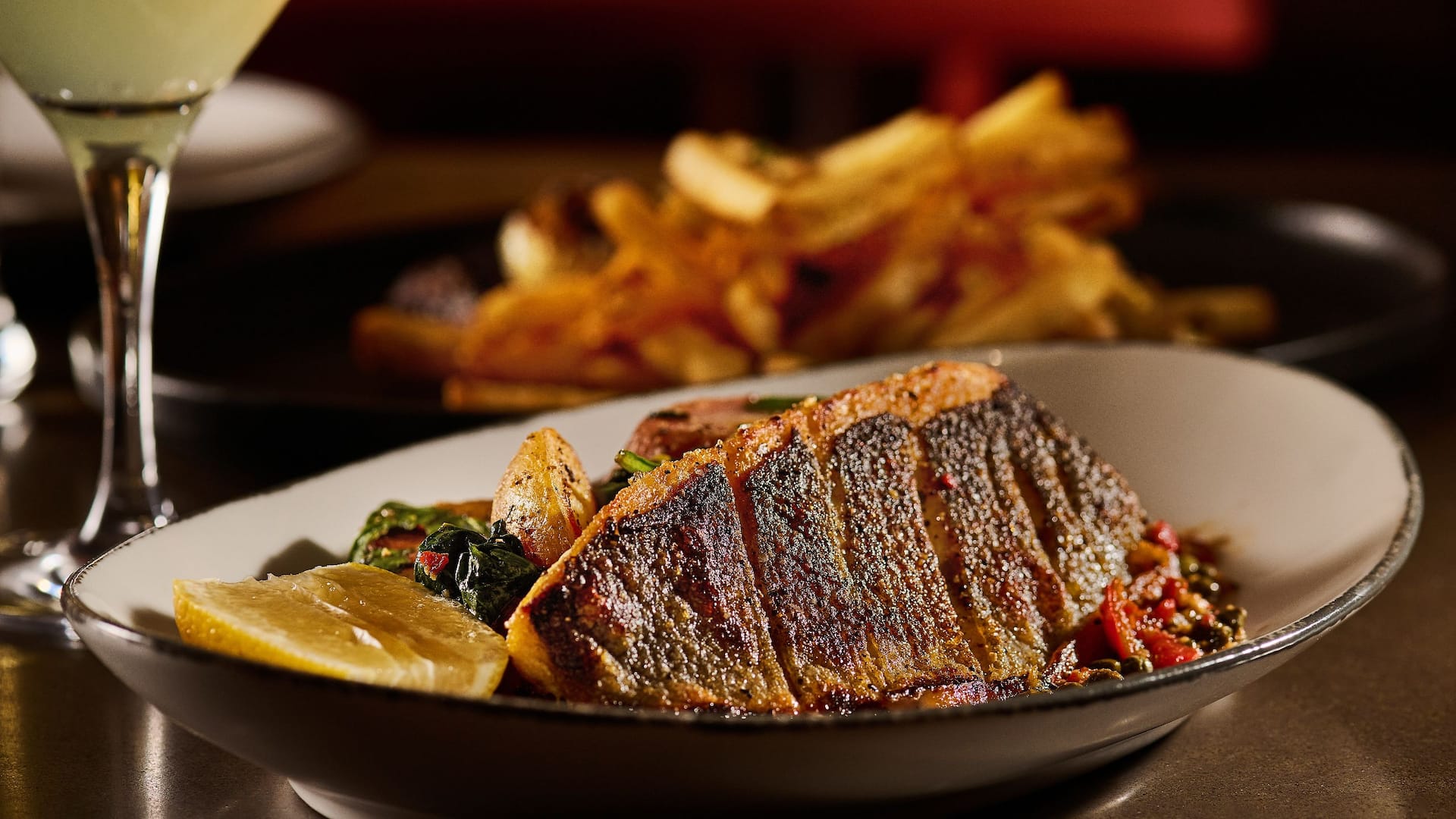 3 of 8 Hyatt Centric Chicago Magnificent Mile Mediterranean Sea Bass