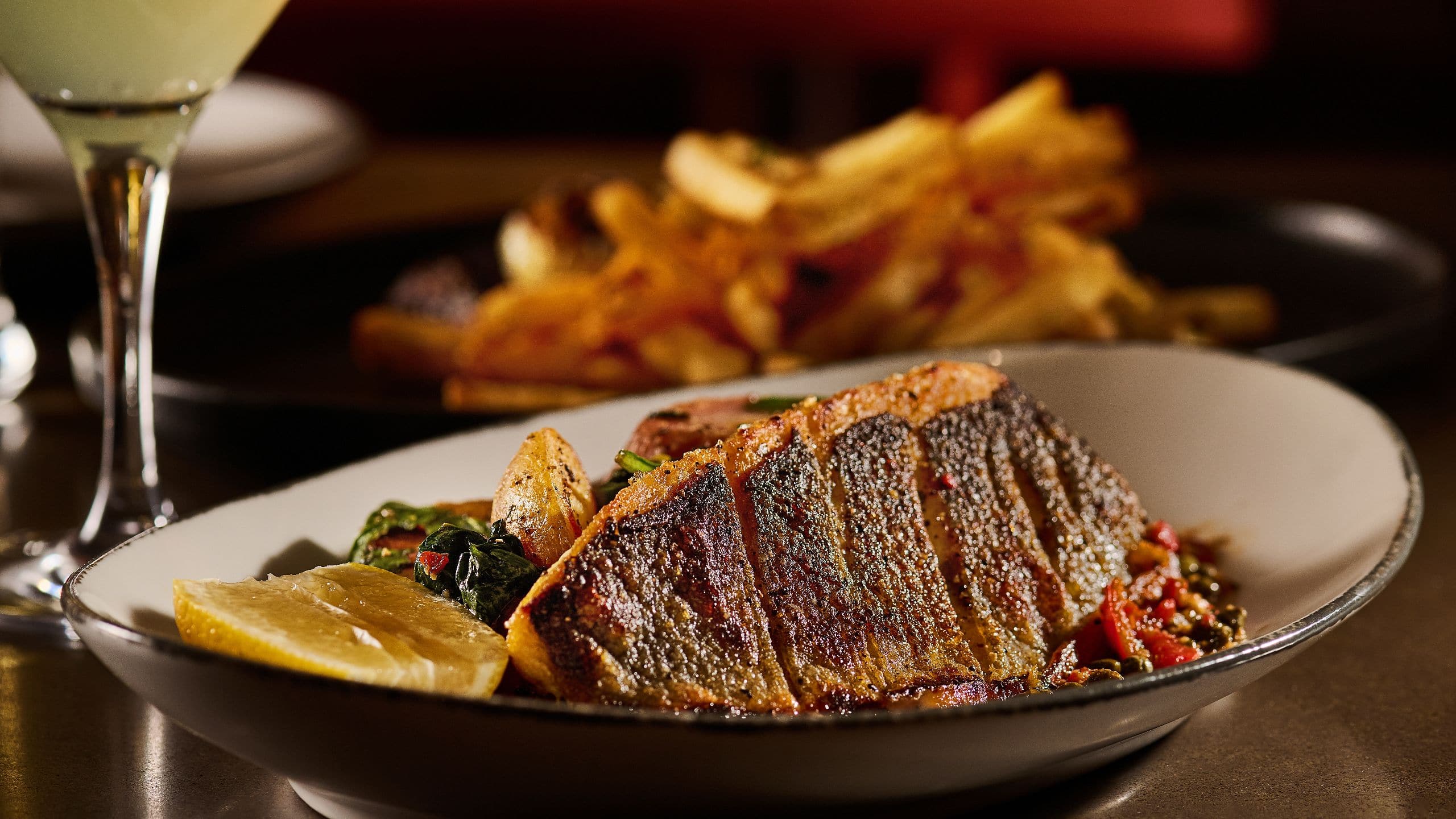 Hyatt Centric Chicago Magnificent Mile Mediterranean Sea Bass