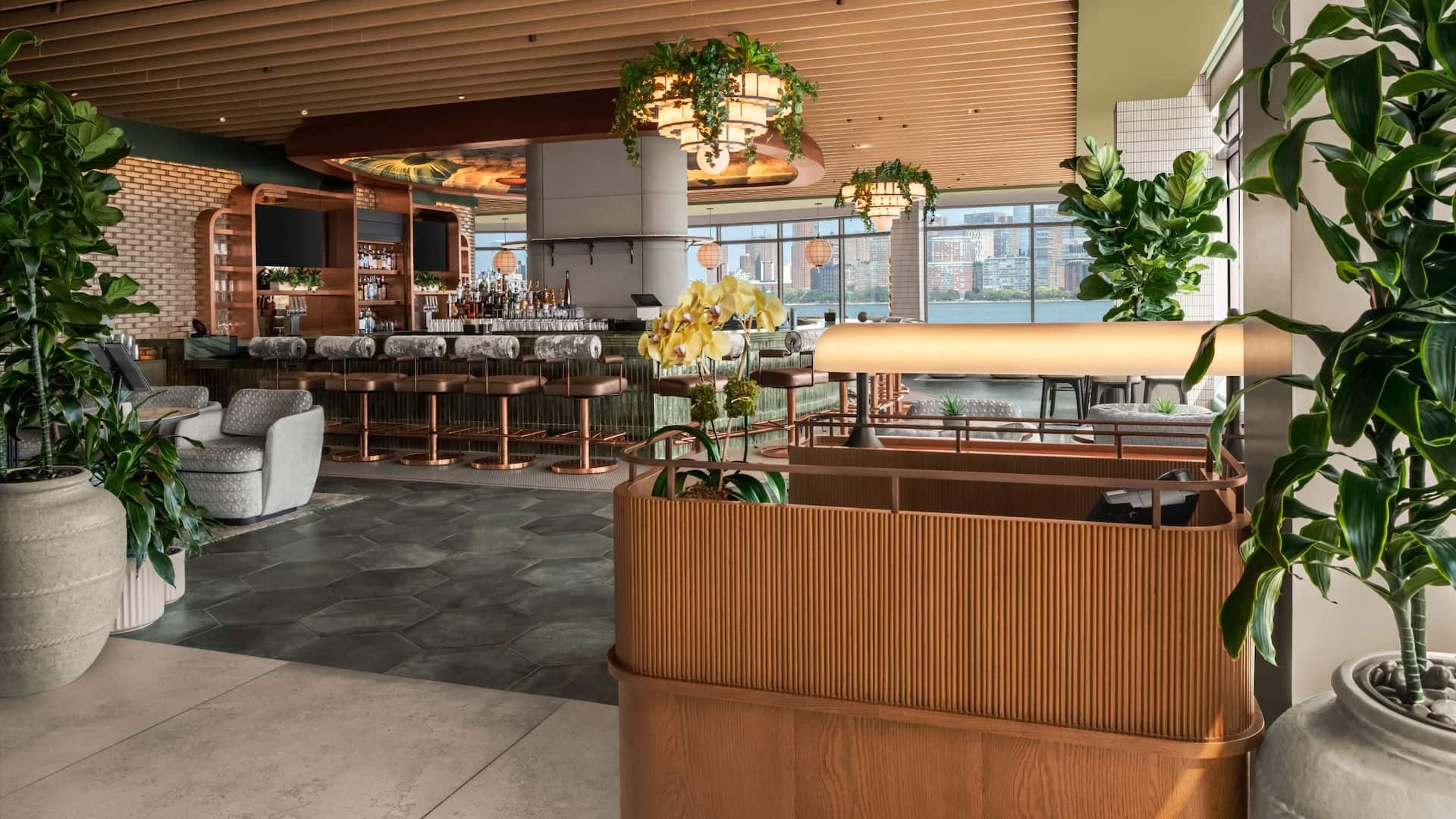 Hyatt Regency Jersey City on the Hudson Exchange Hostess Stand