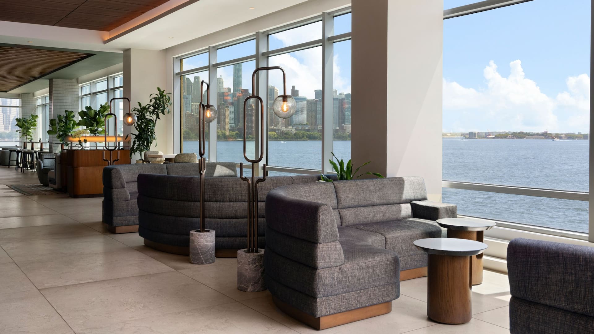 Hyatt Regency Jersey City on the Hudson Soft Seating Lobby