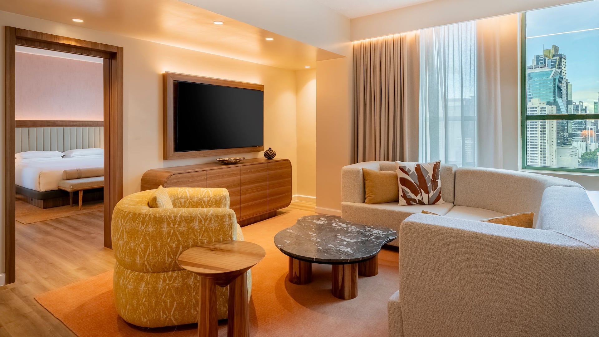 Hyatt Regency Panama City Hyatt Suite Deluxe Living