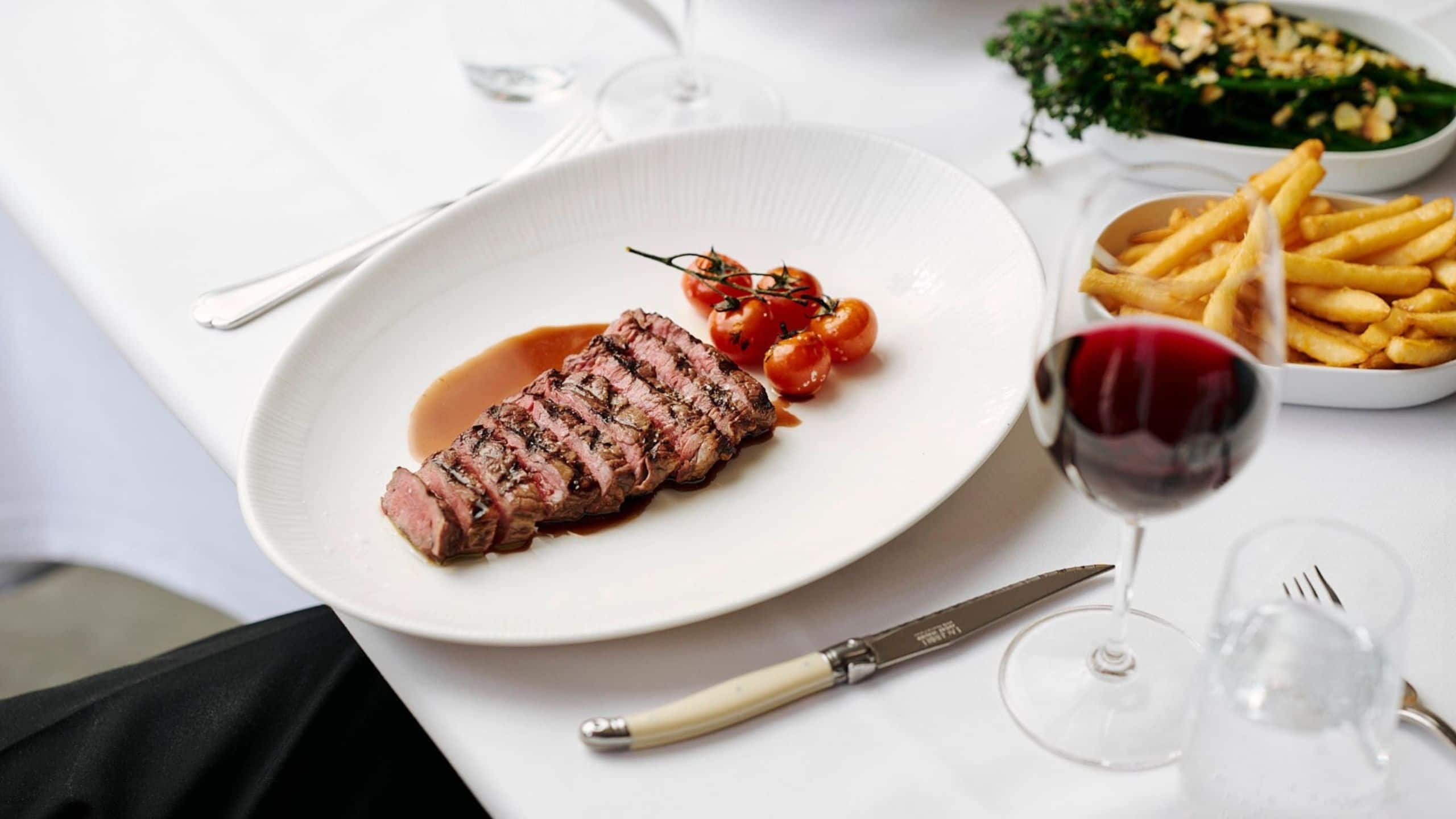 Hyatt Hotel Canberra - A Park Hyatt Hotel The Grill Steak Charred Tomato